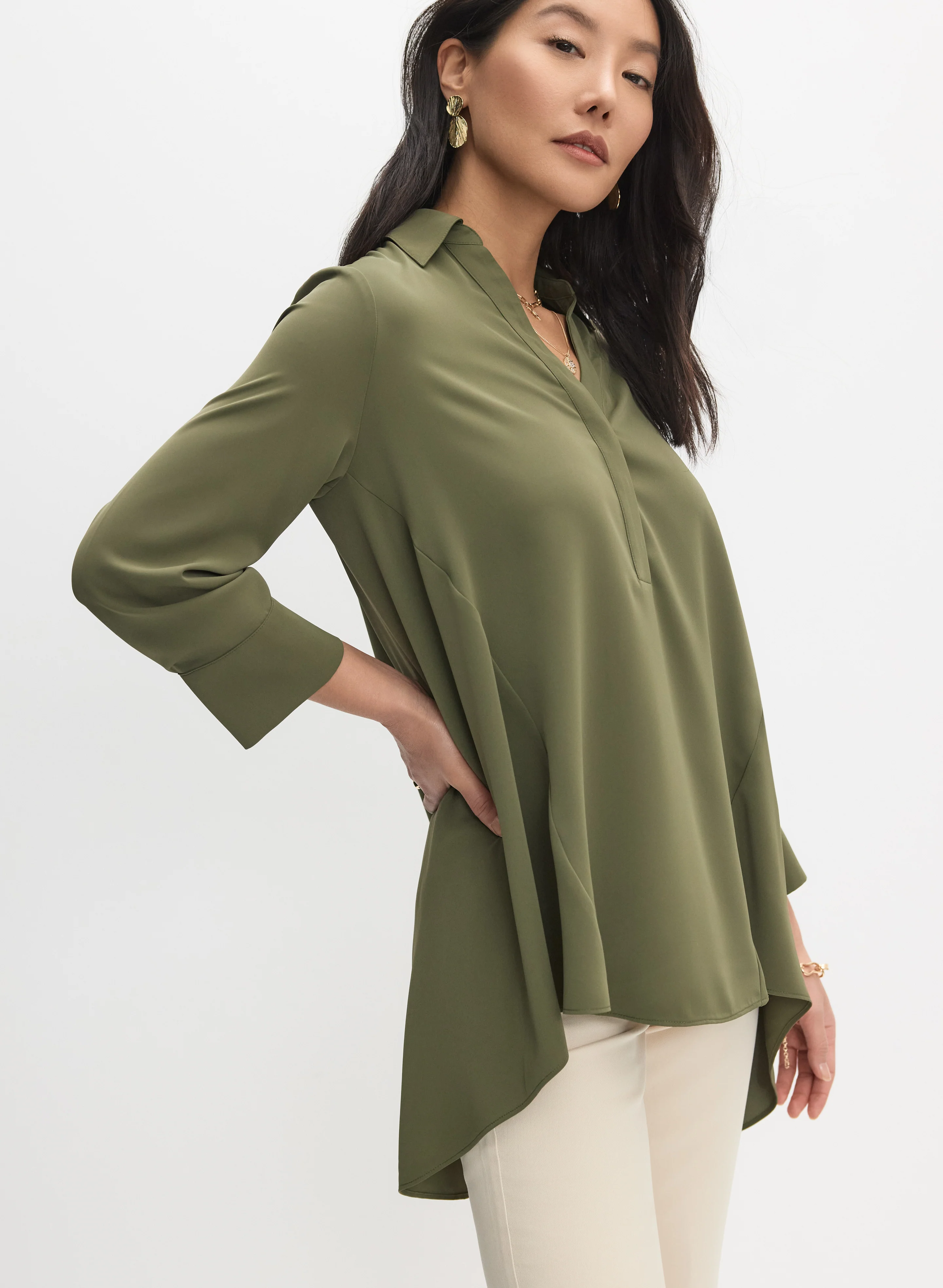 3/4 Sleeve Blouse - Image 4