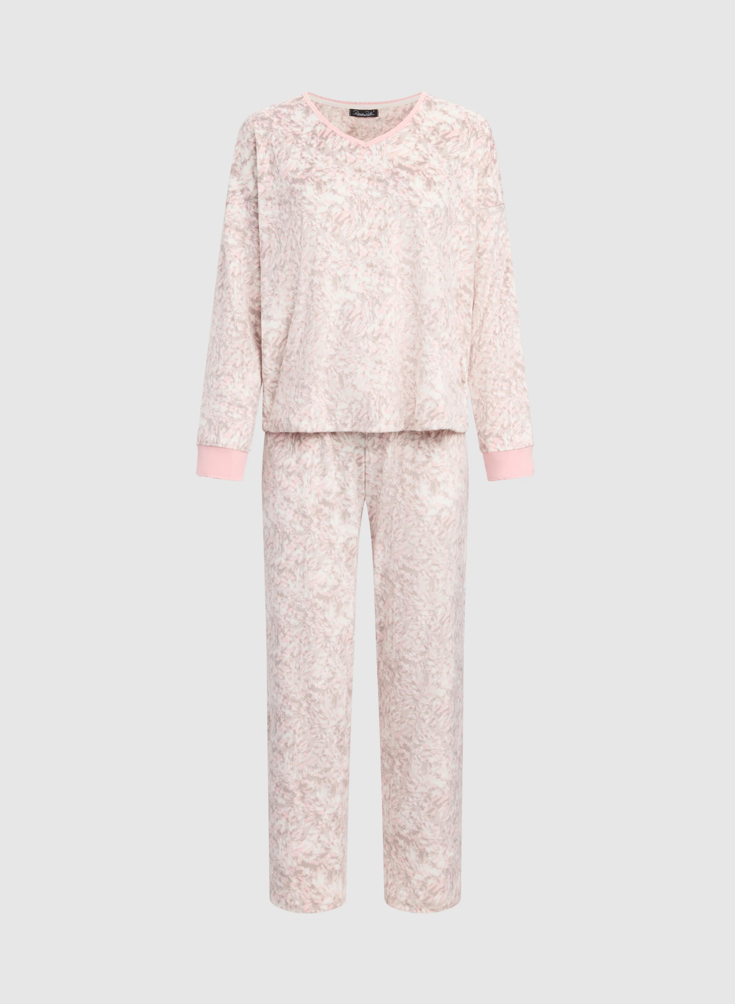 Abstract Print Pyjama Set - Image 6