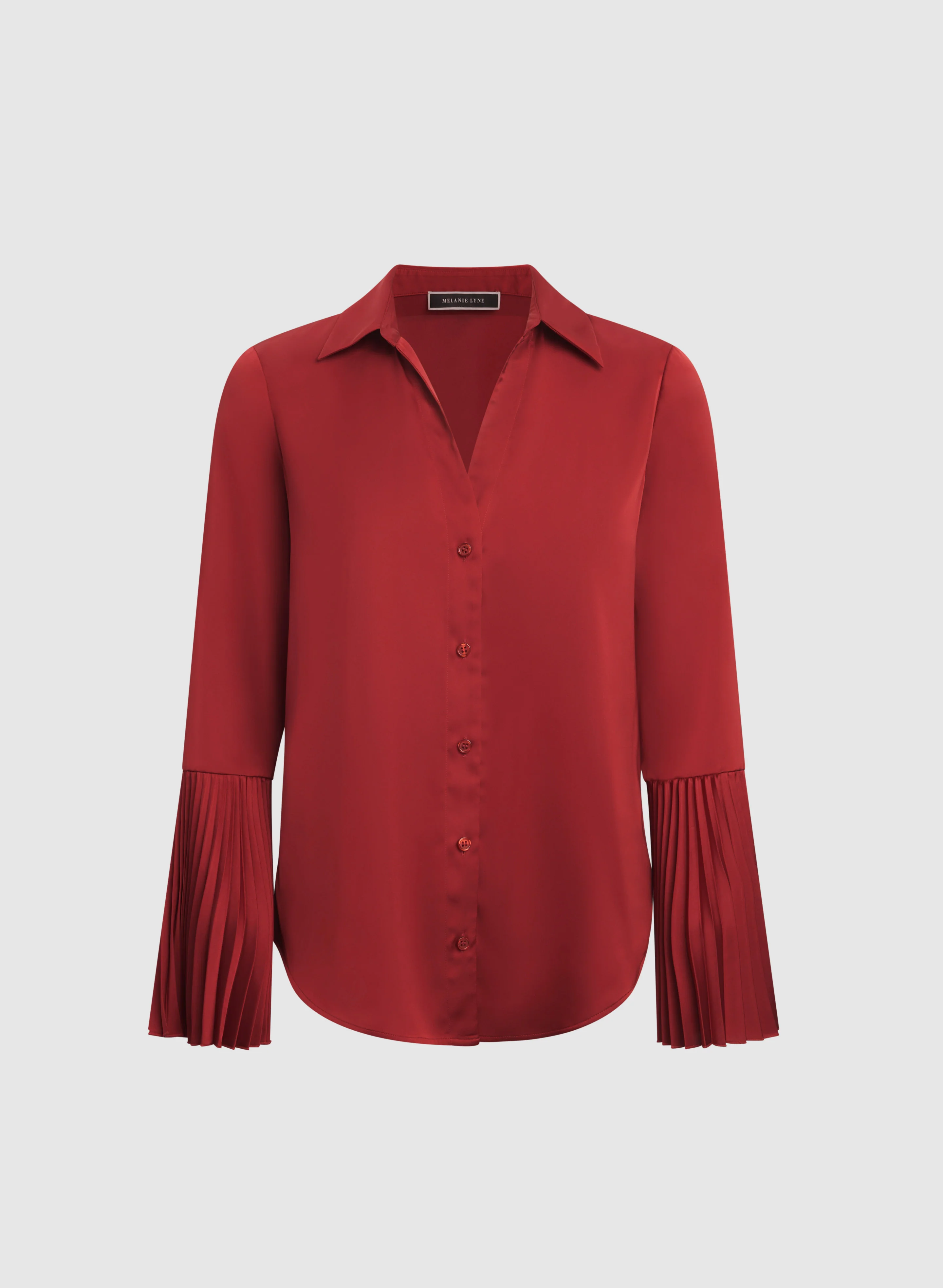 Accordion Sleeve Blouse - Image 6
