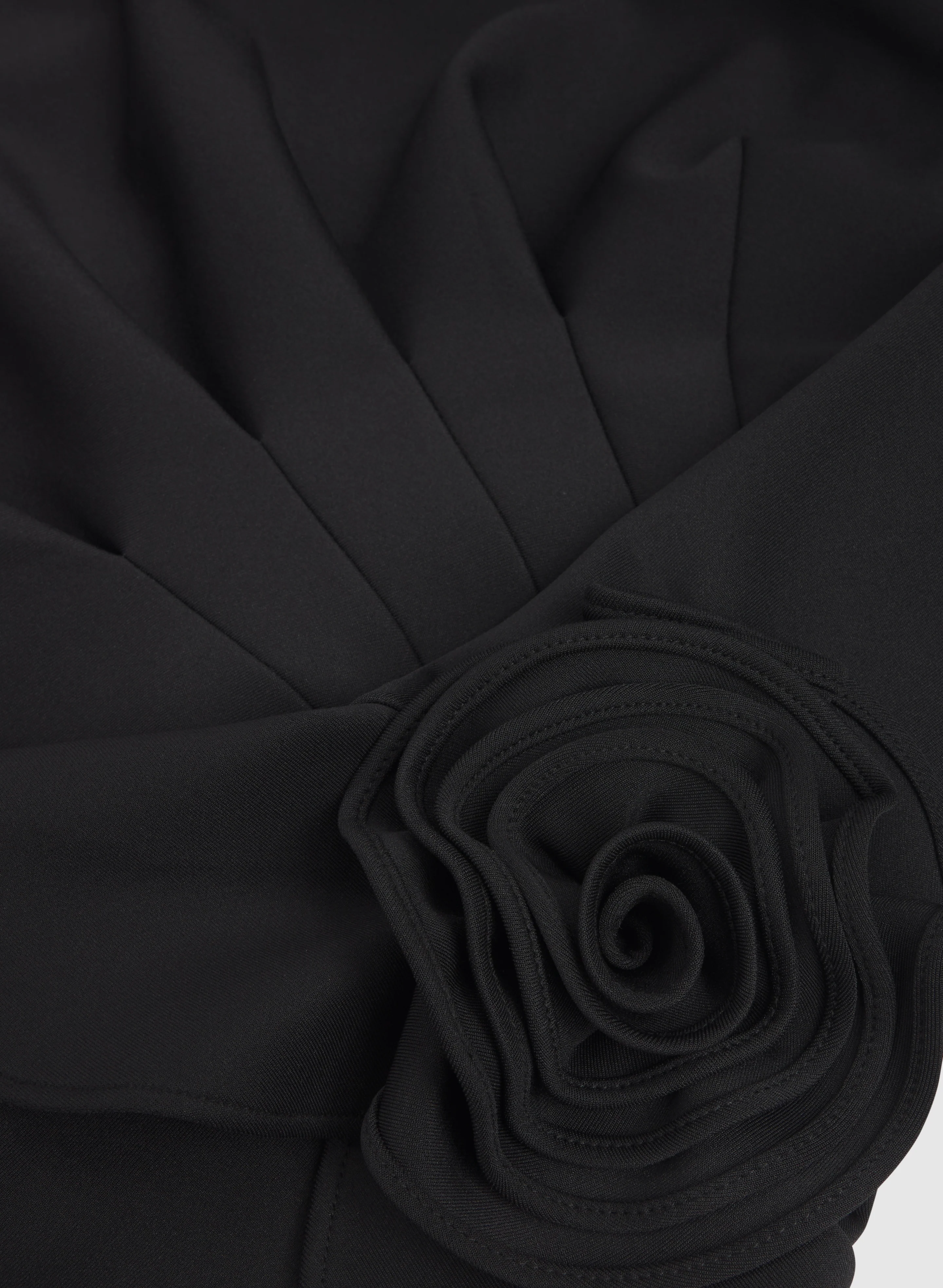 Adrianna Papell - Rosette Detail Off-Shoulder Dress - Image 6