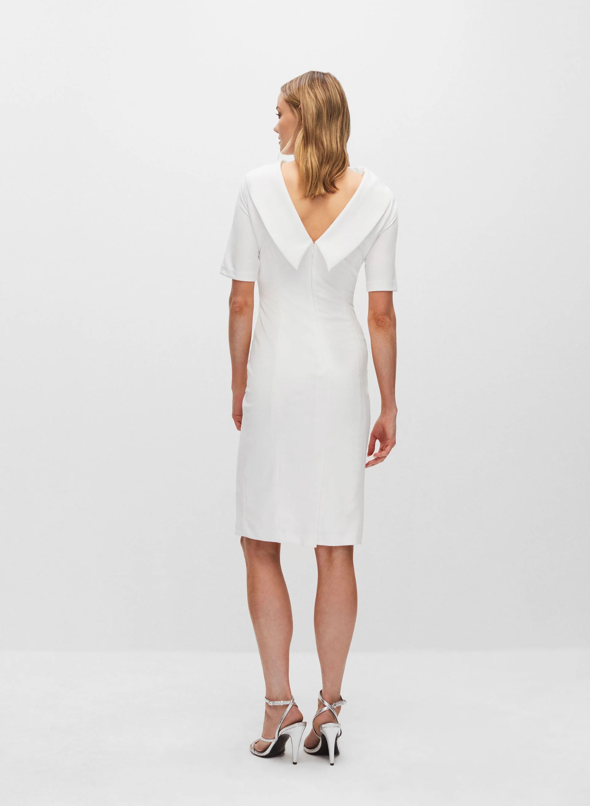 Adrianna Papell - V-Back Dress - Image 3