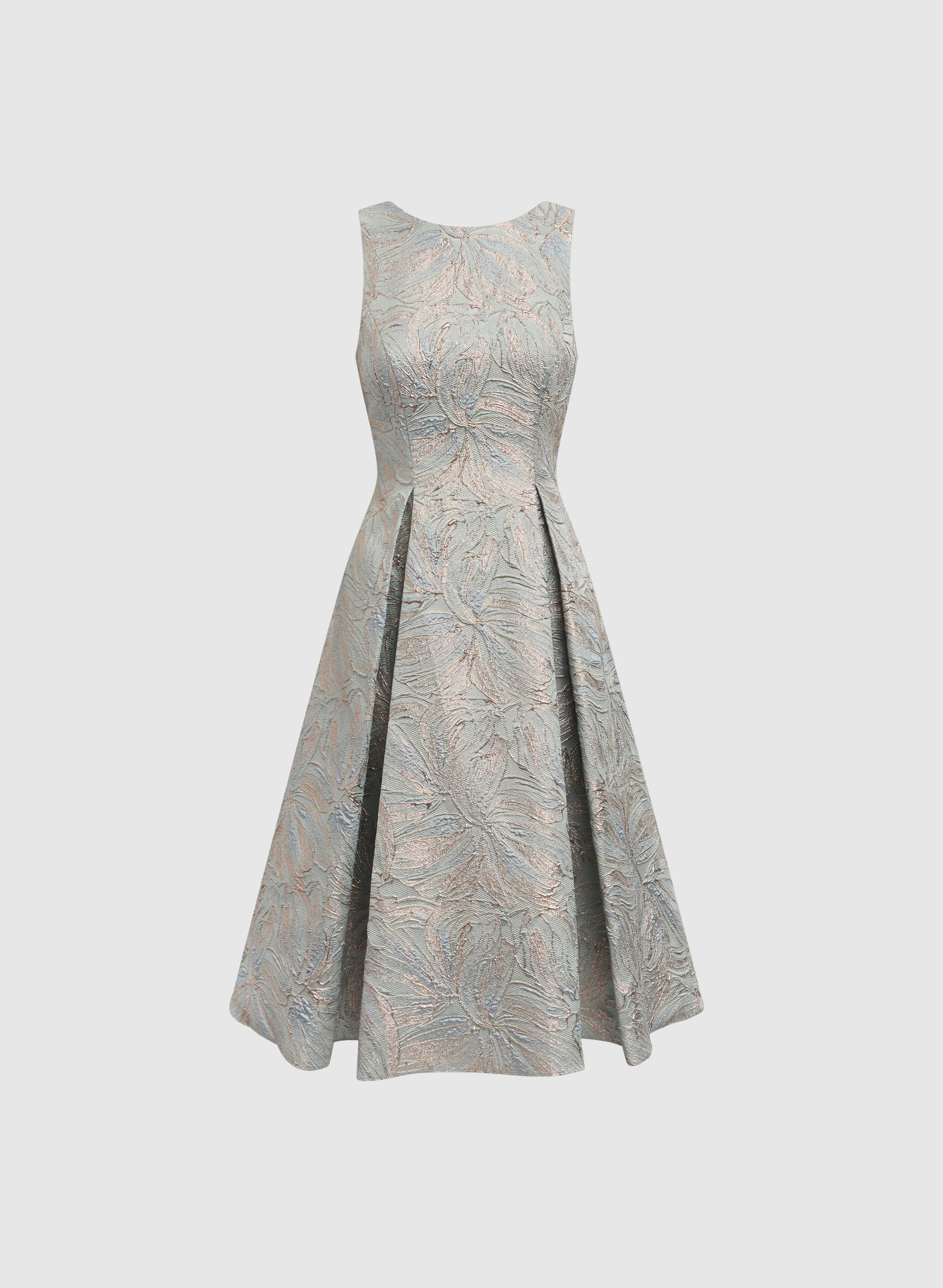 Alex Evenings - Floral Jacquard Dress - Image 6