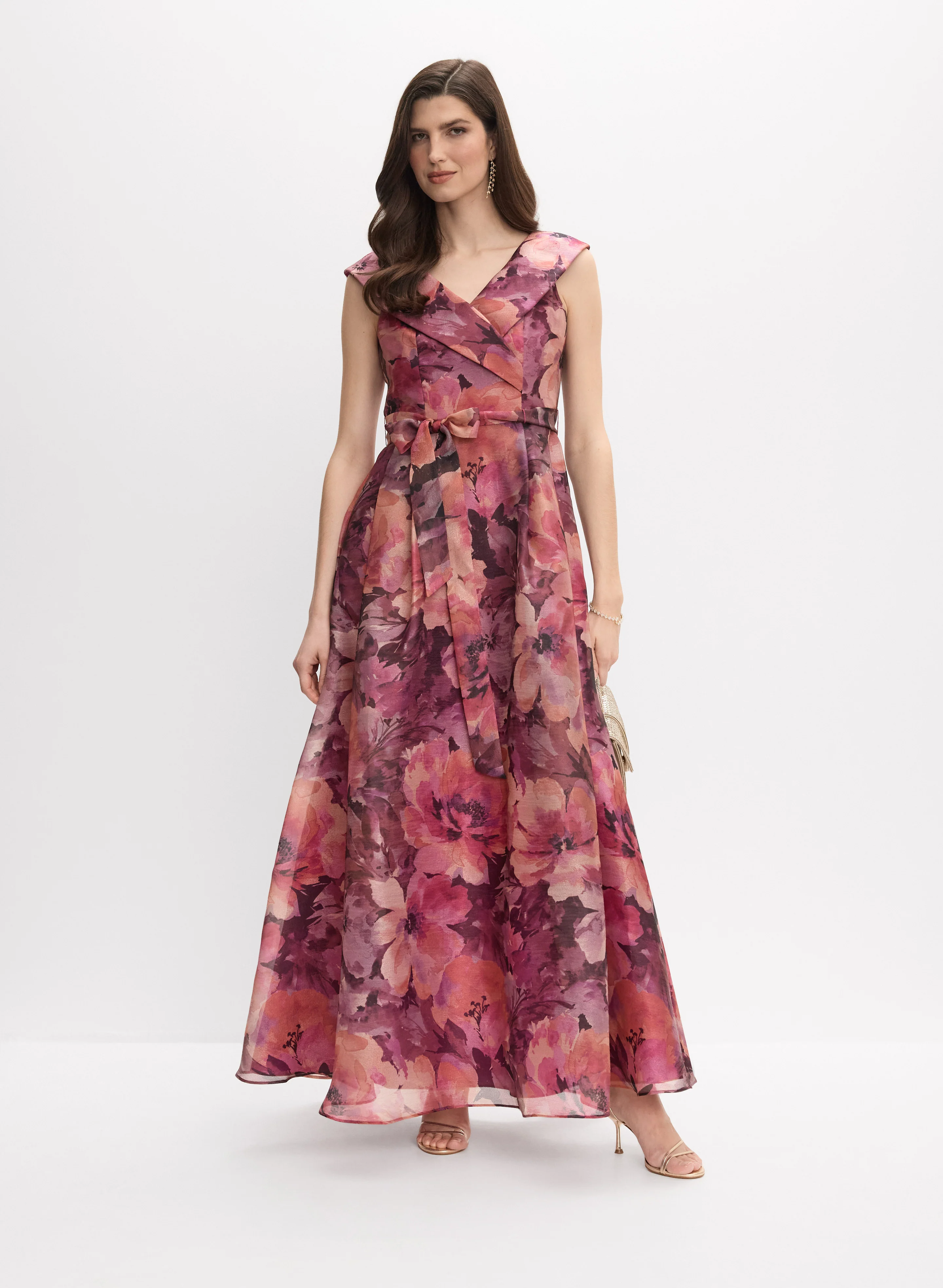 Alex Evenings - Floral Organza Gown