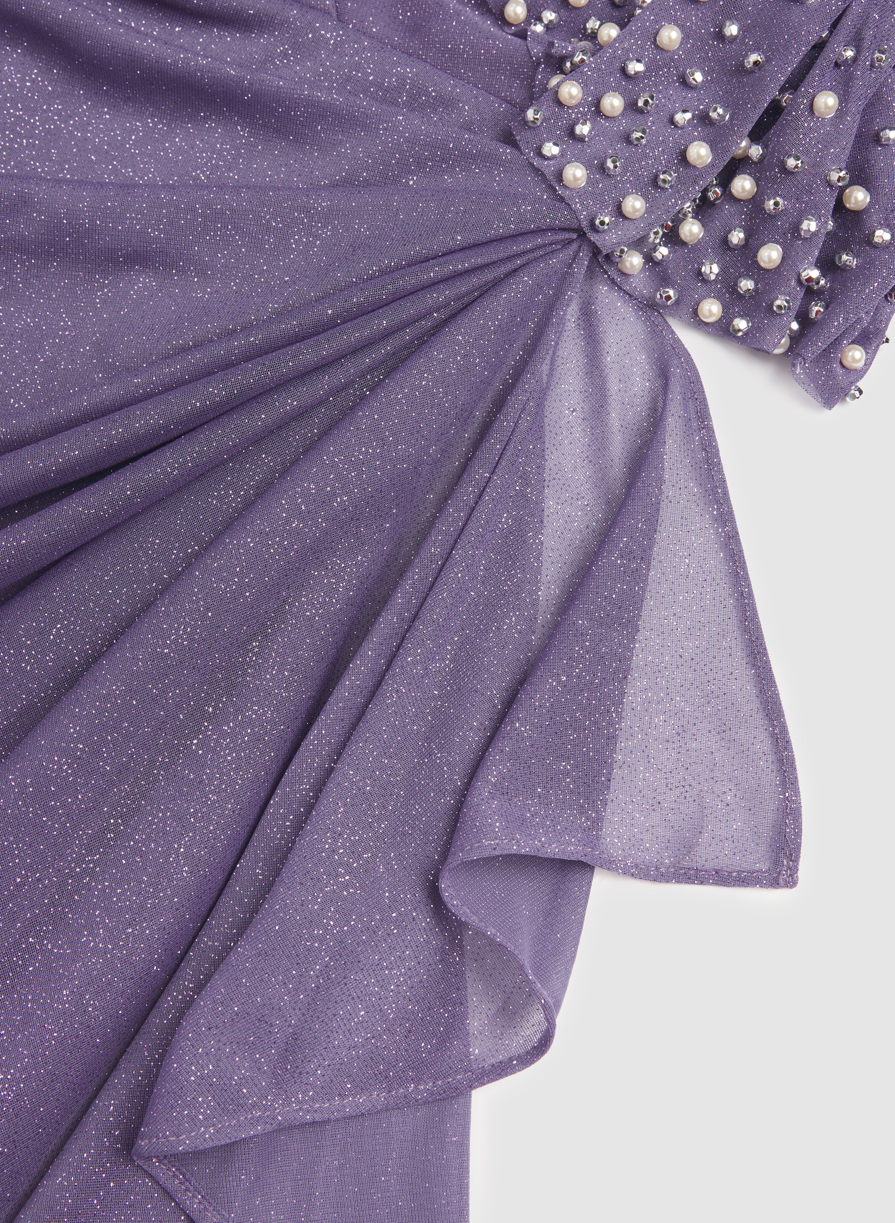 Alex Evenings - Pearl Shimmer Dress - Image 6