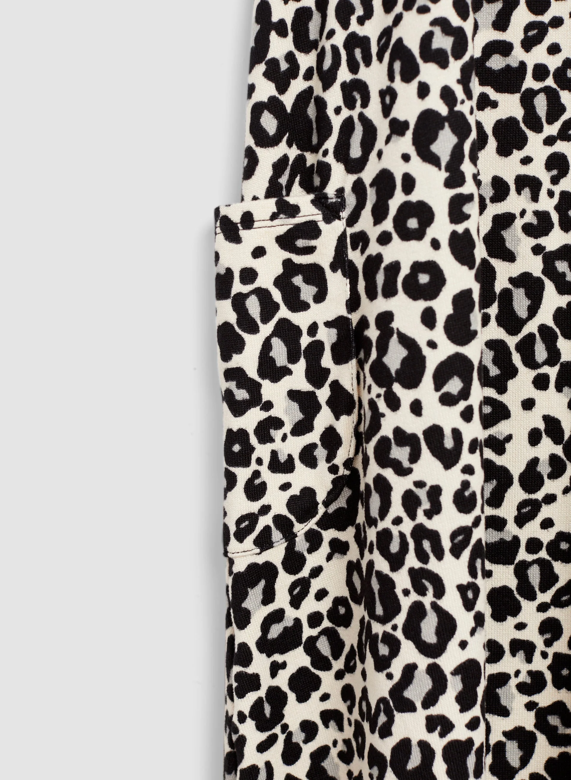 Animal Print Lace Back Sleepshirt - Image 8