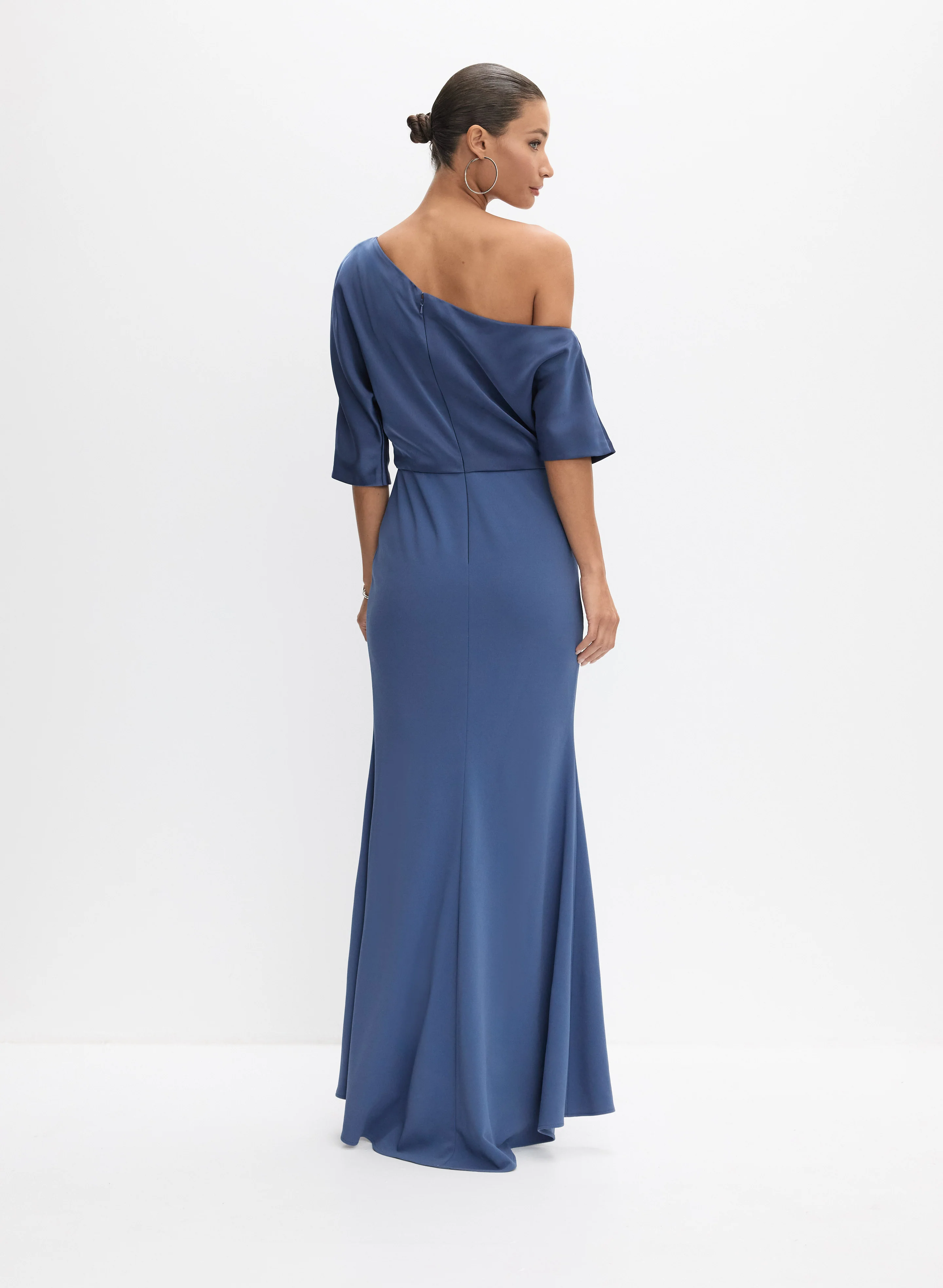 Asymmetric Off-Shoulder Dress - Image 4
