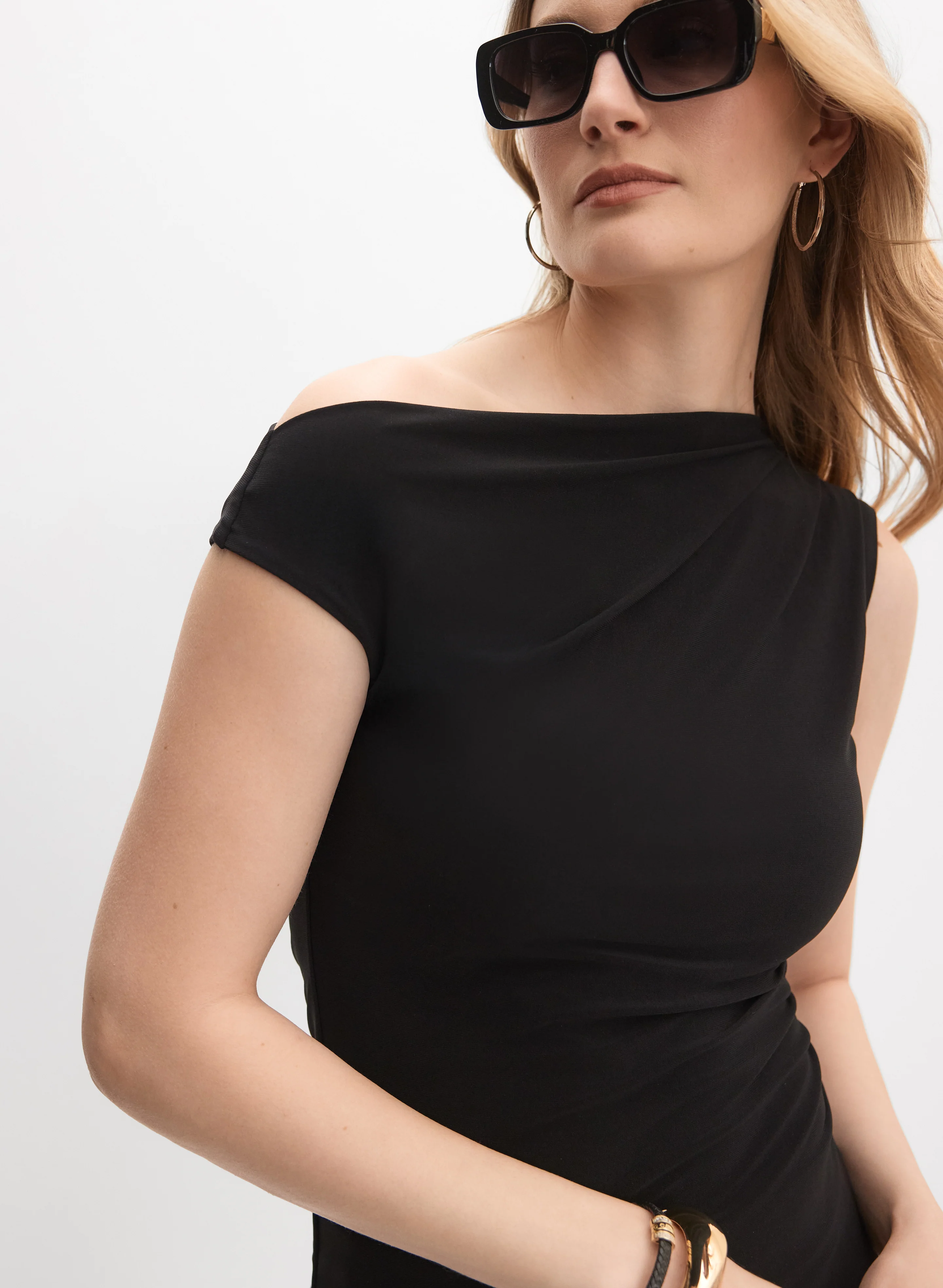 Asymmetric Off-Shoulder Top - Image 2