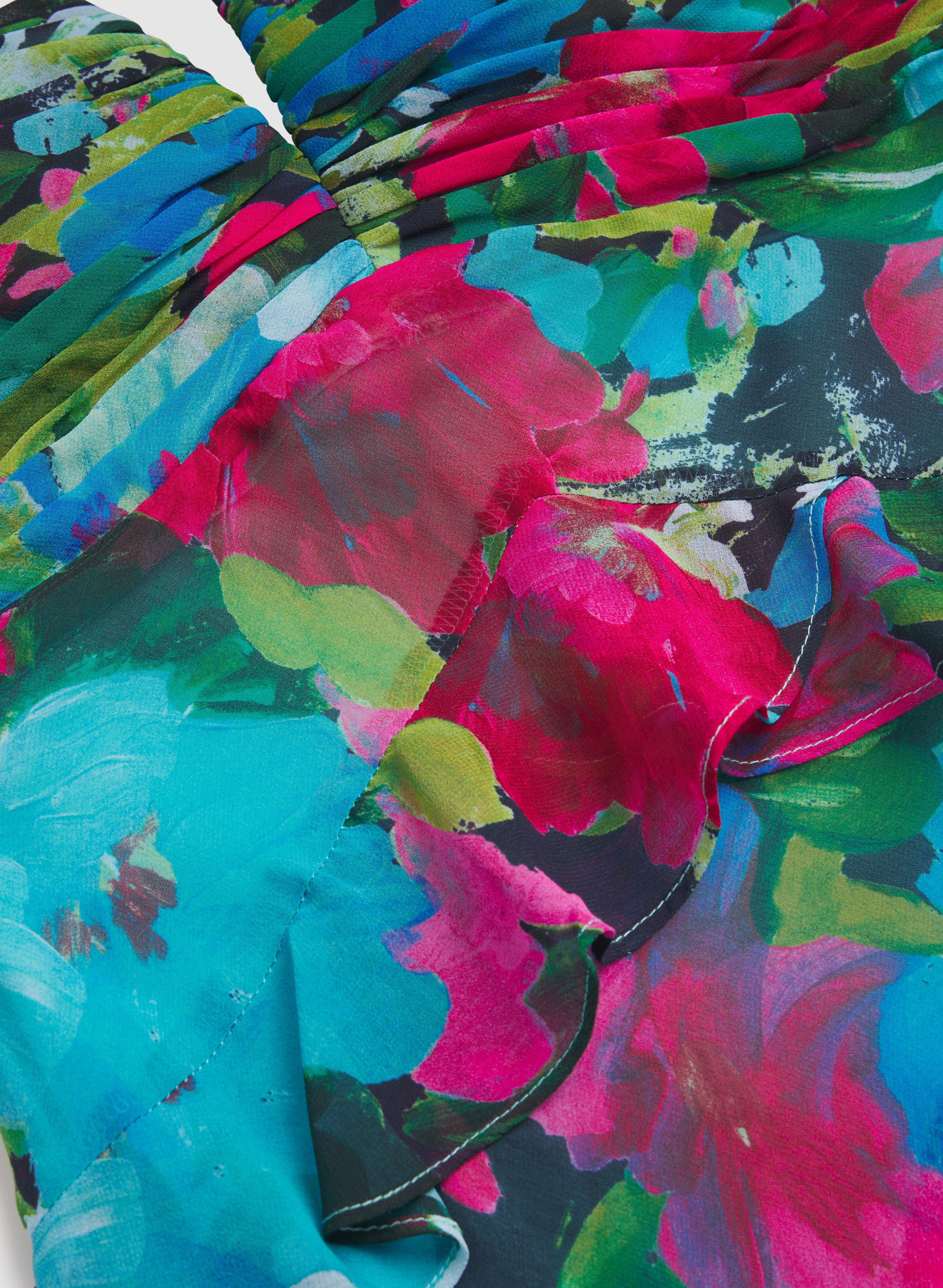 BA Nites - Floral Chiffon Dress - Image 6