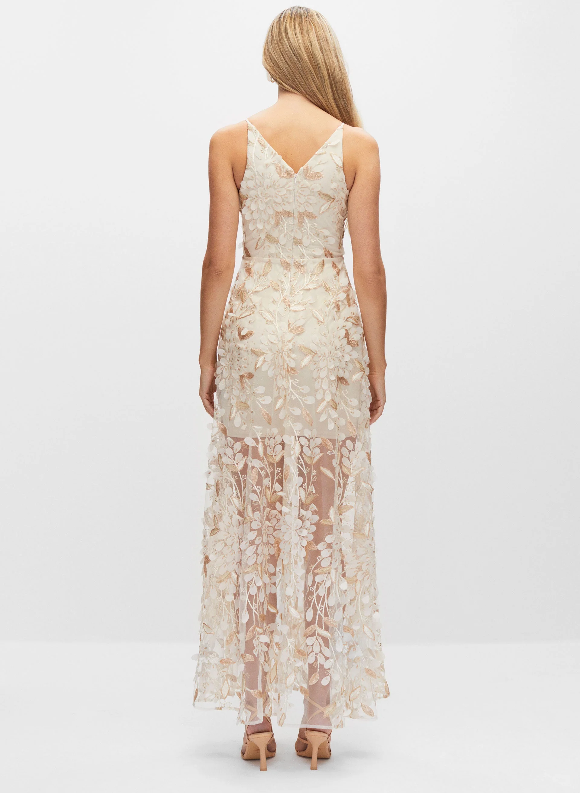 BA Nites - Floral Detail Gown - Image 3