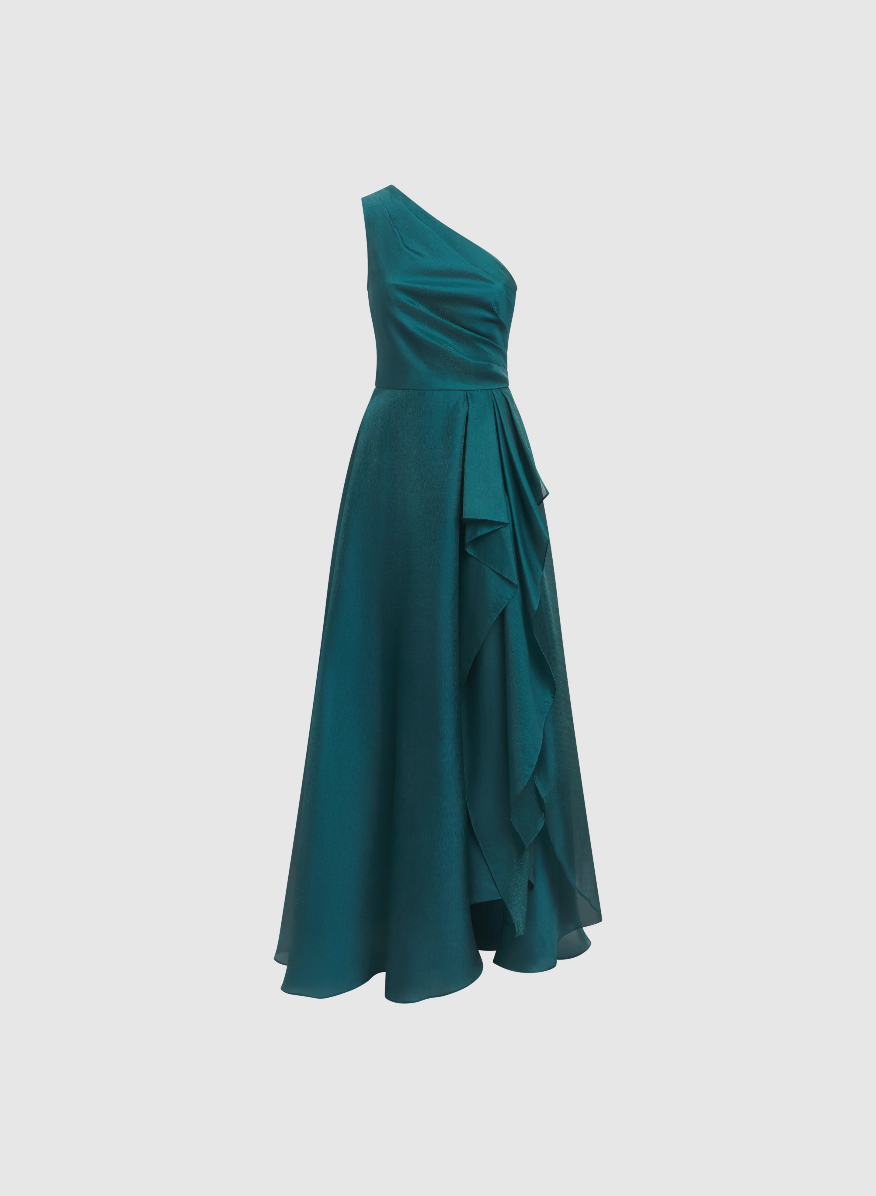 BA Nites - Single-Shoulder Organza Dress - Image 5