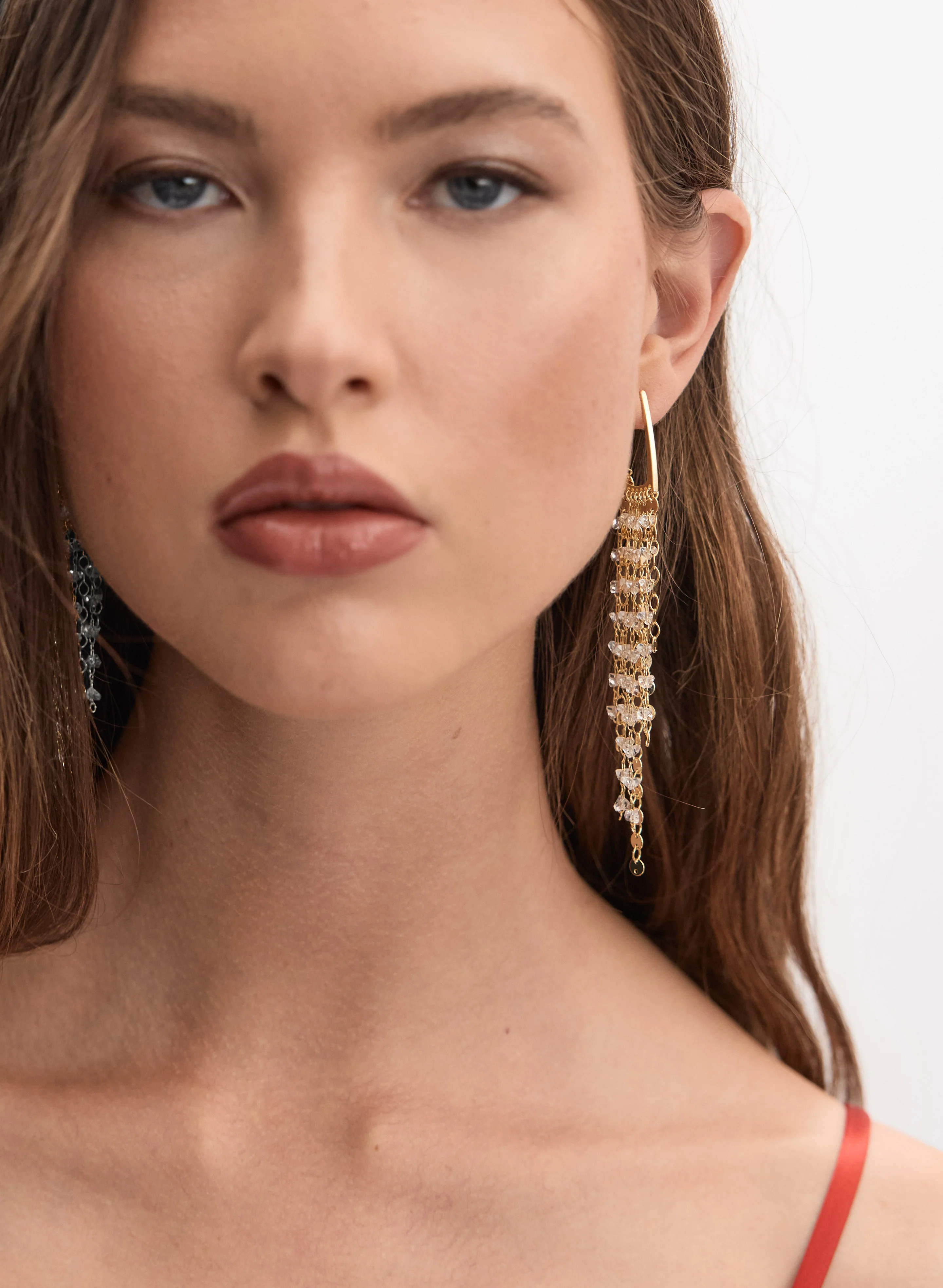 Bead Cascade Earrings - Image 2