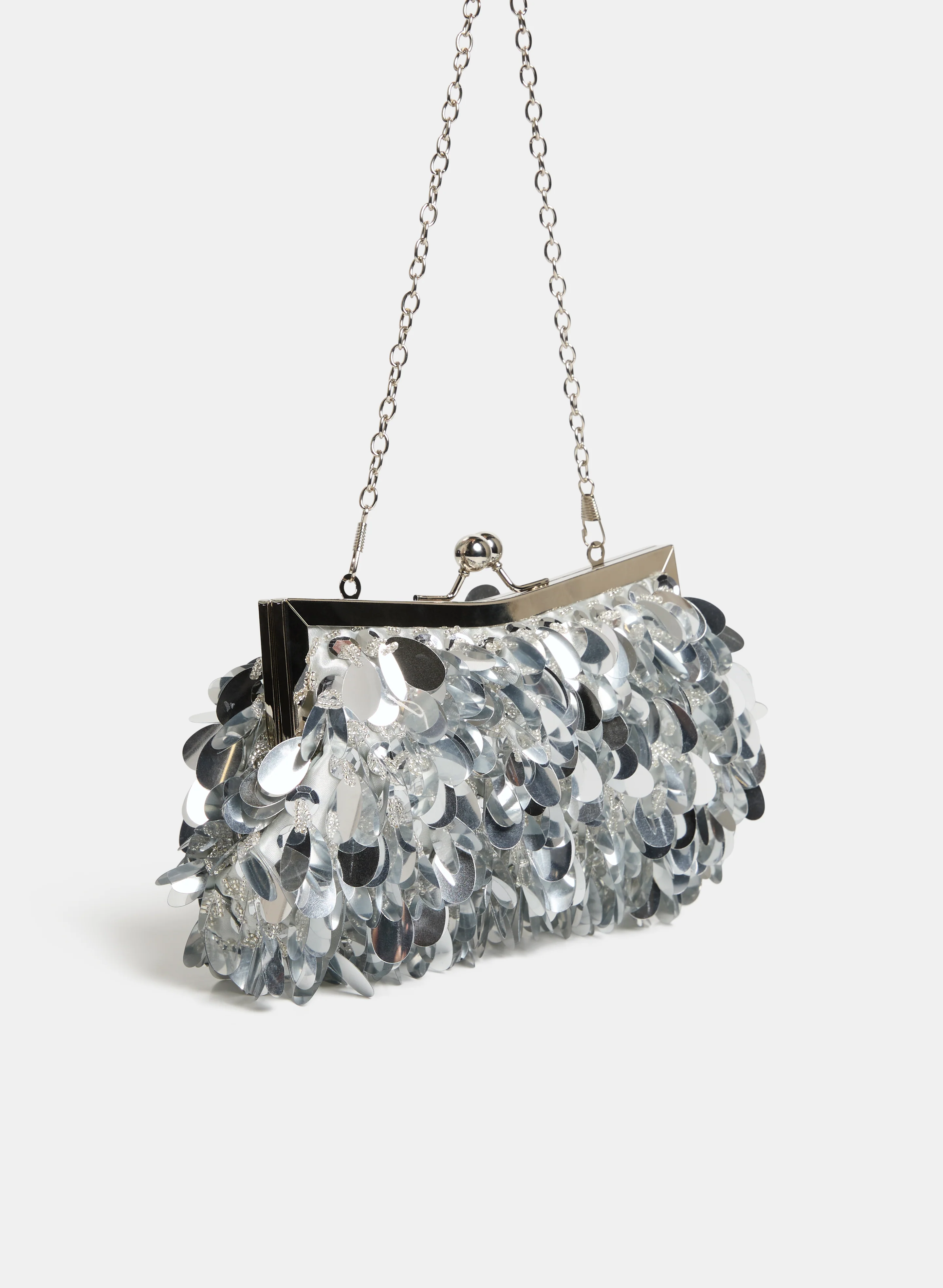 Beaded Shell Sequined Bag - Image 2