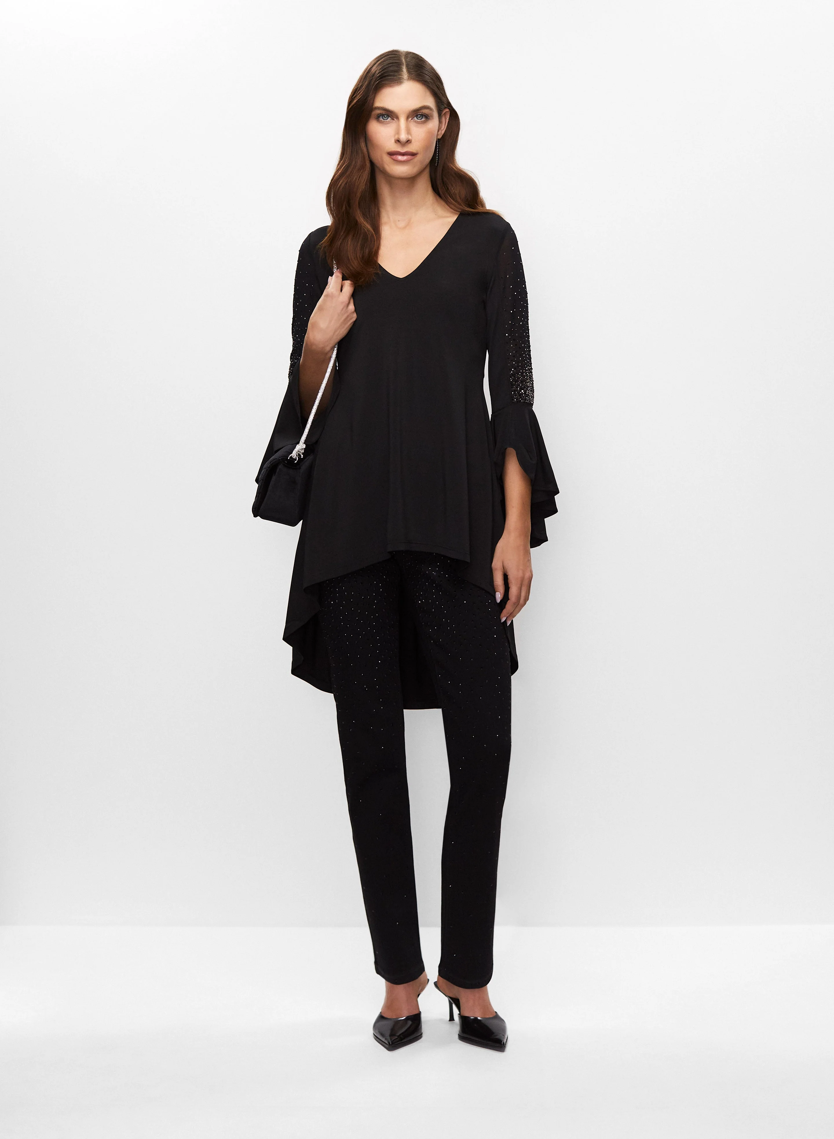 Bell Sleeve Tunic & Straight Leg Jeans - Image 2