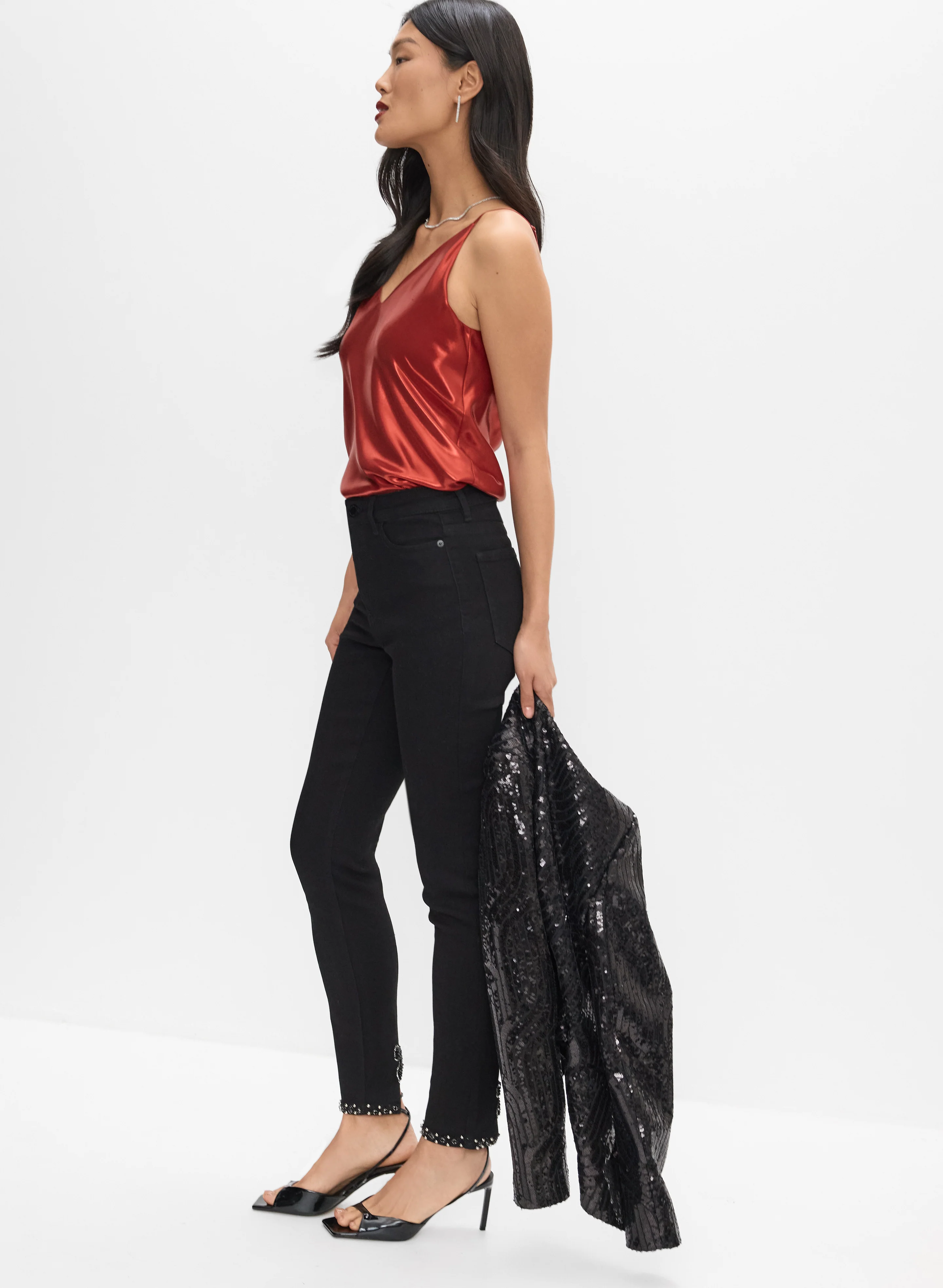Bow Detail Jeans - Image 5