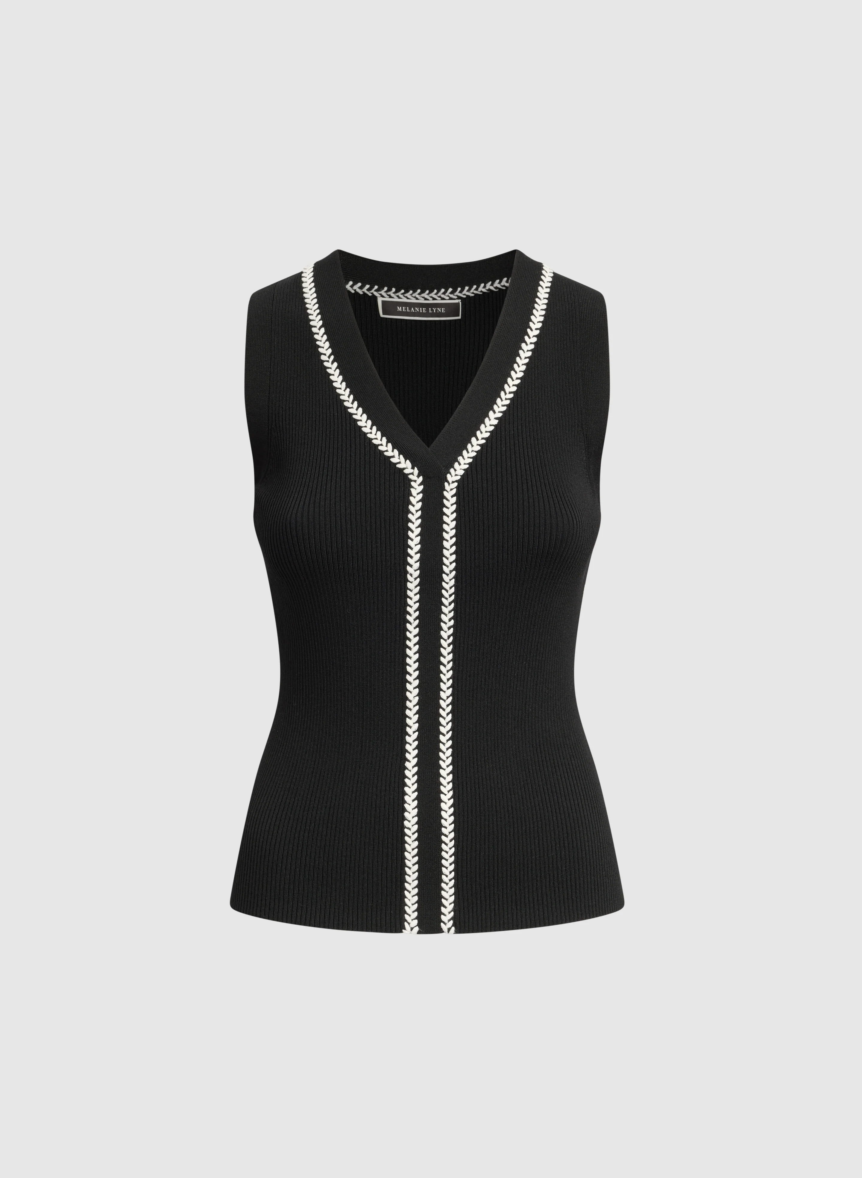 Braid Trim Knit Cami - Image 6