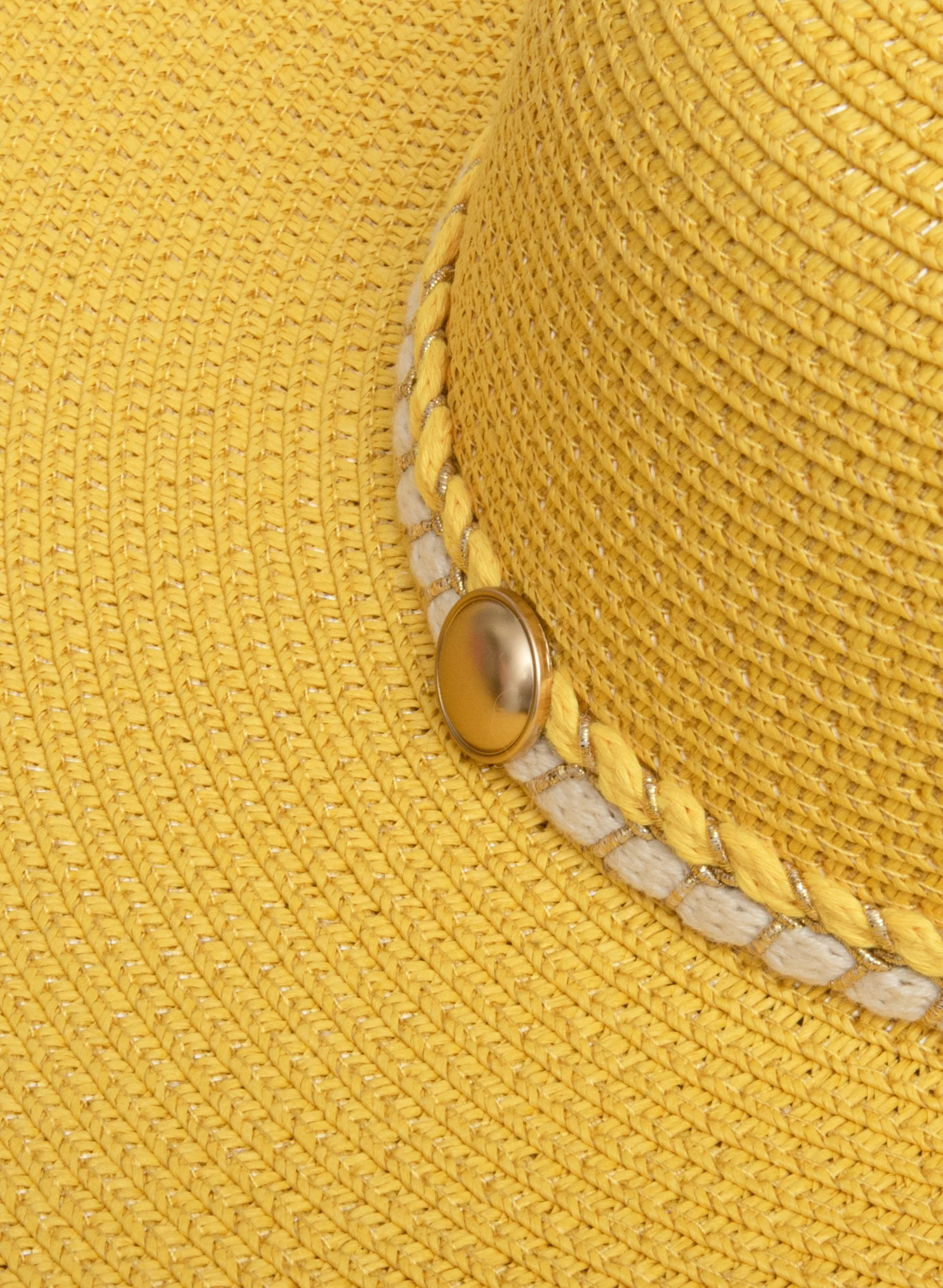 Buckle Detail Straw Hat - Image 2