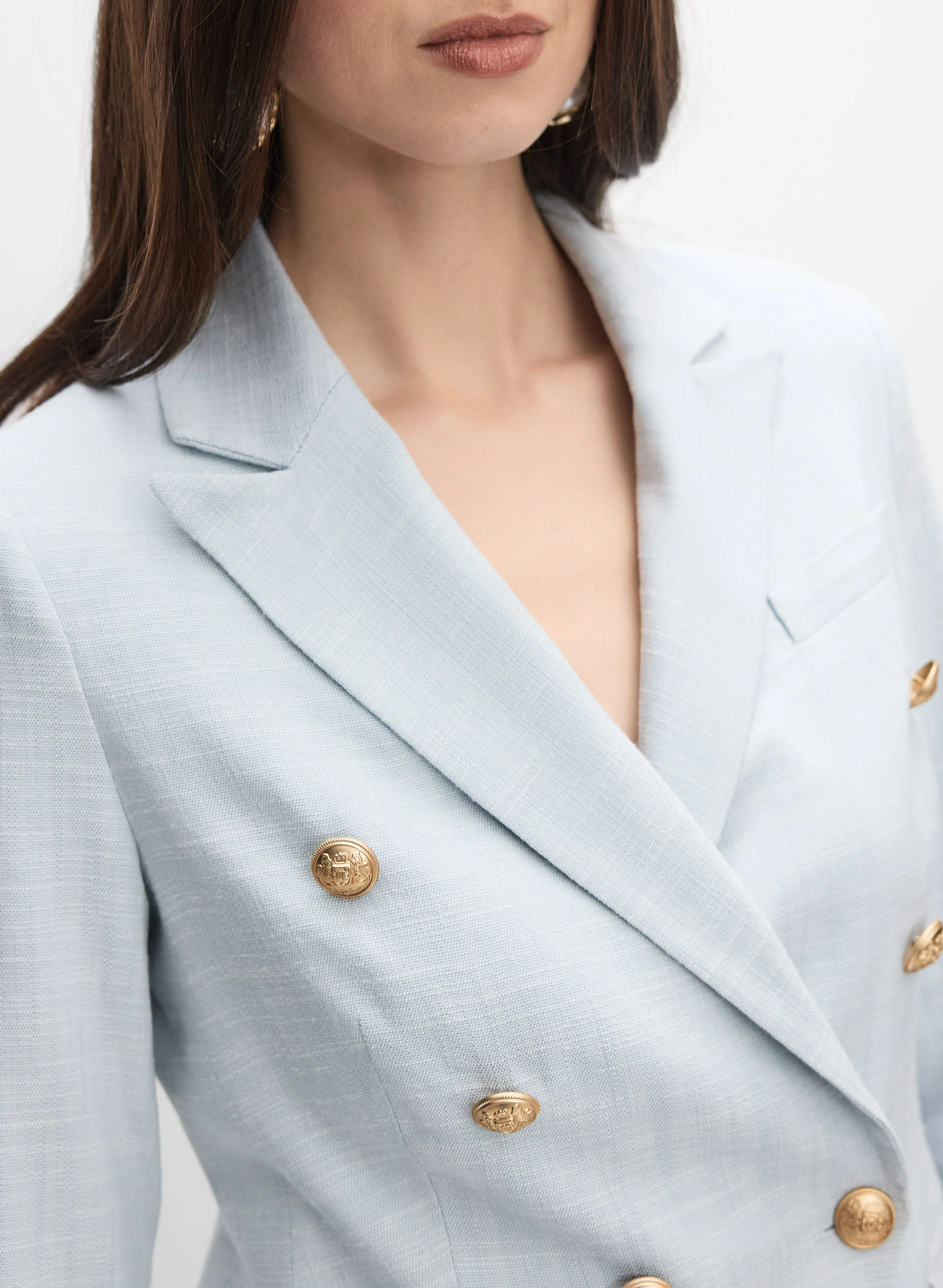 Button Detail Blazer - Image 2