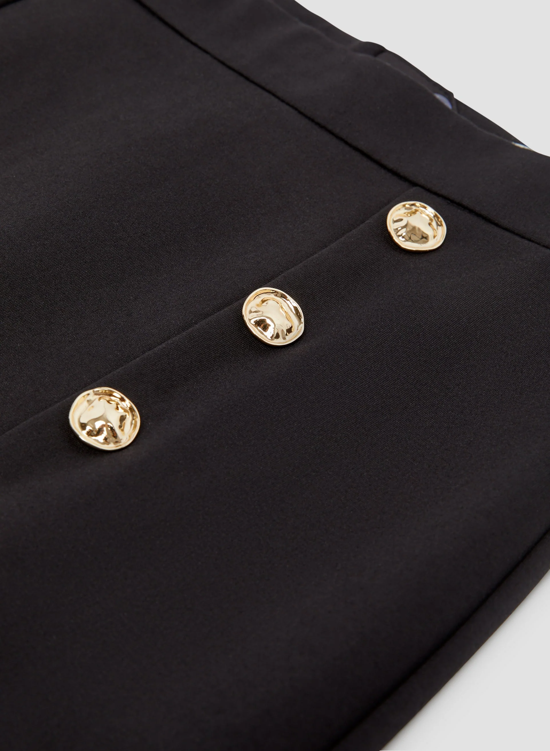 Button Detail Pencil Skirt - Image 6