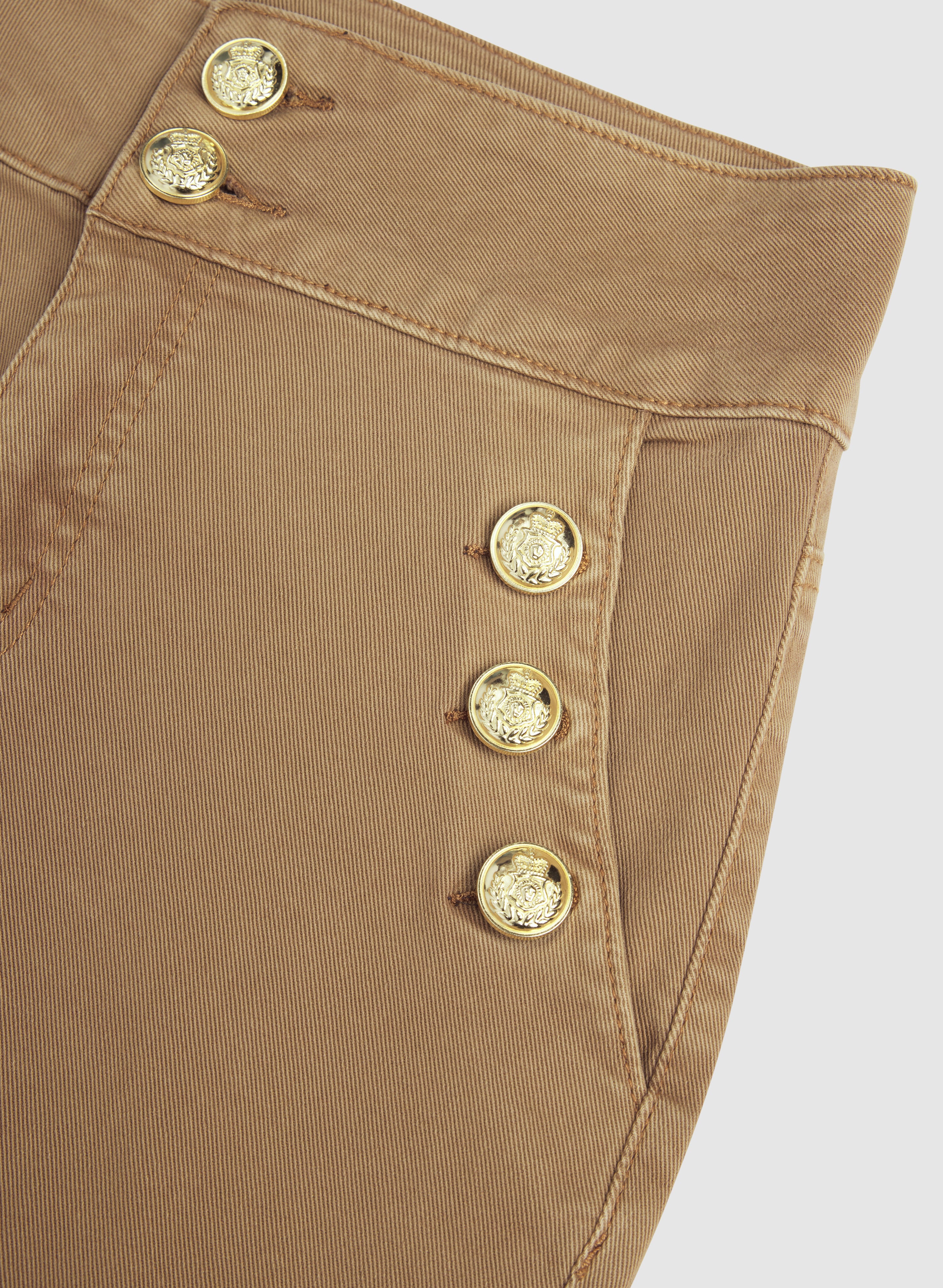 Button Detail Trouser Jeans - Image 7