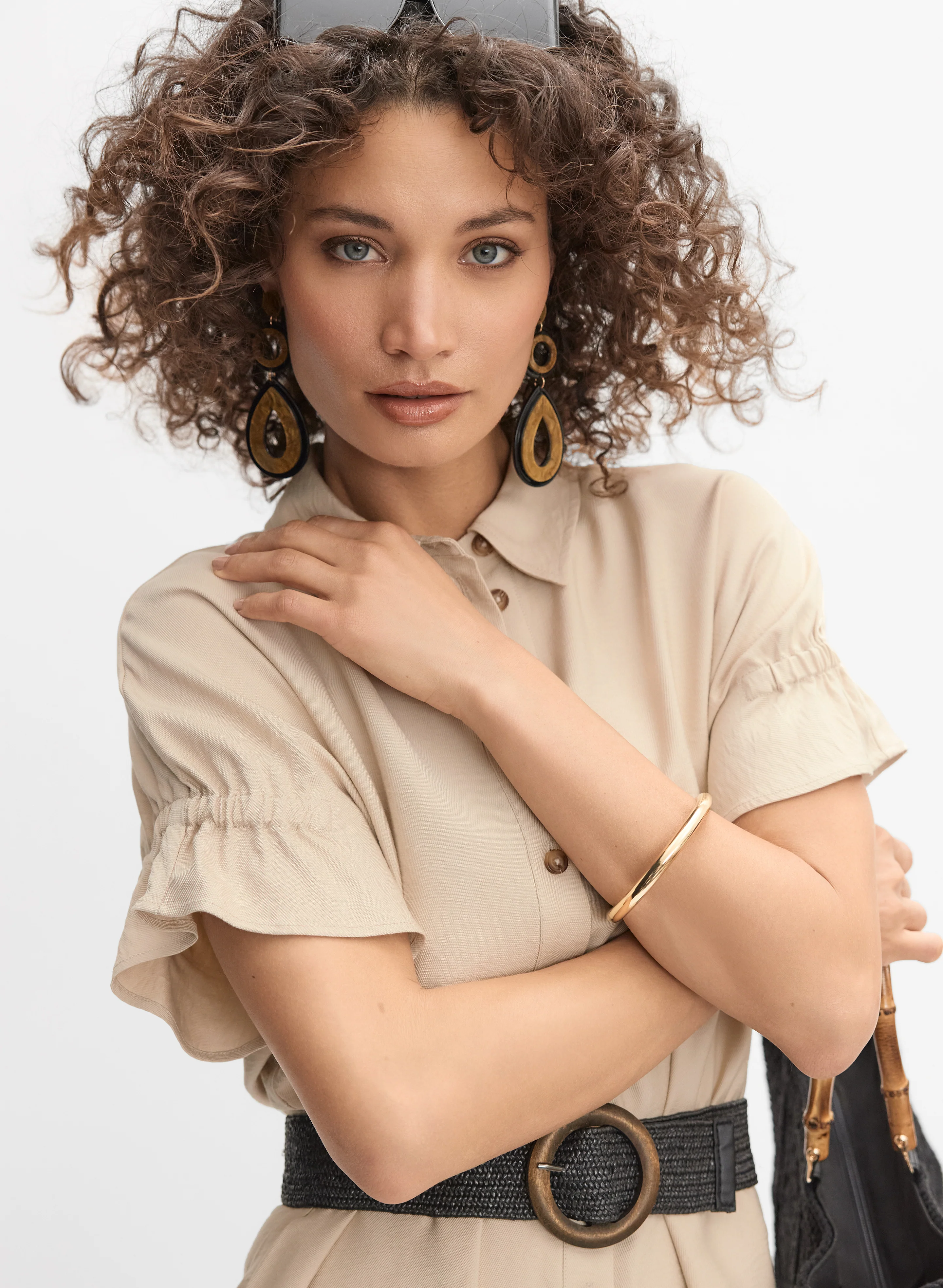 Button-Down Shirt Dress - Image 3