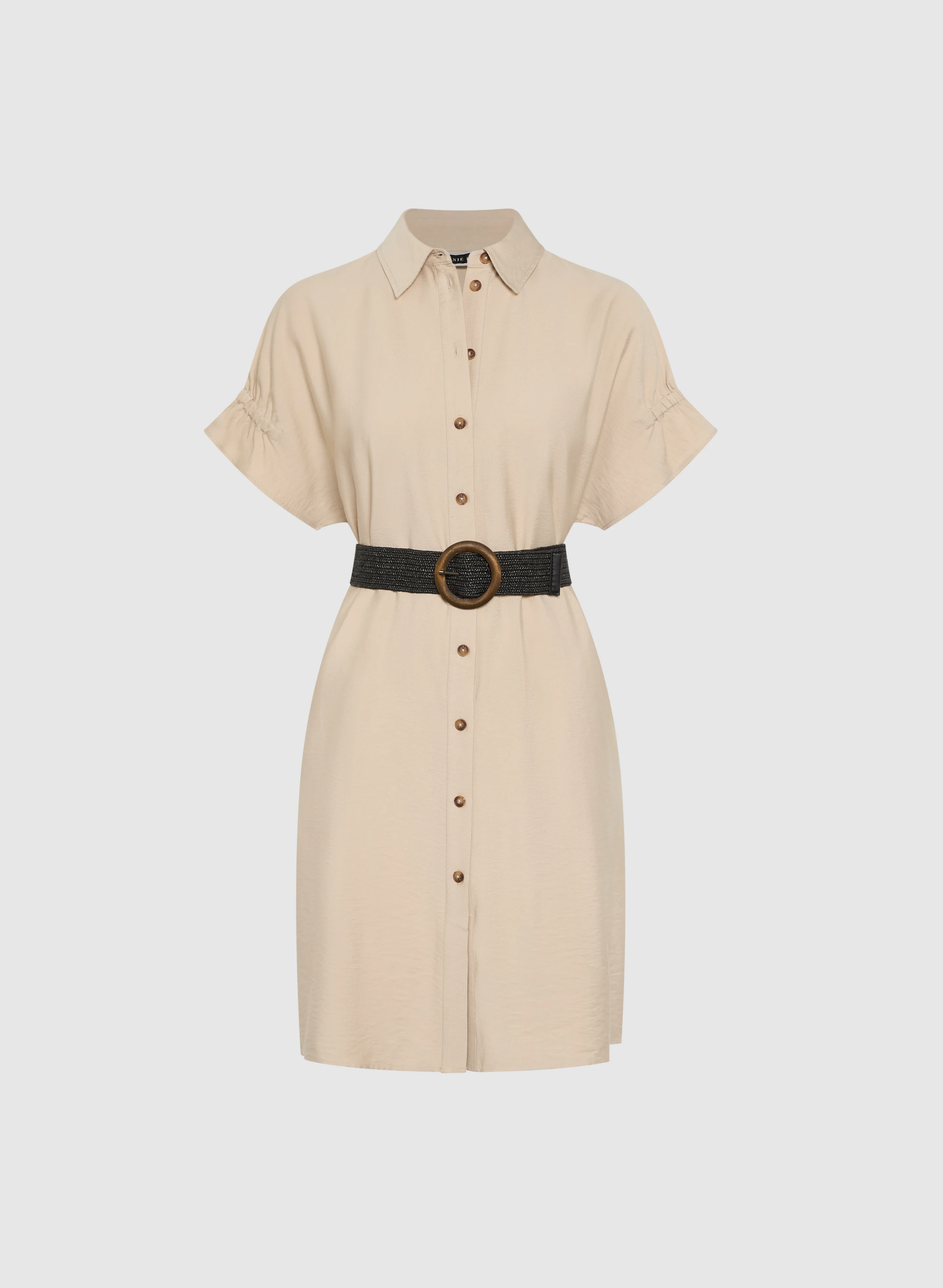 Button-Down Shirt Dress - Image 5