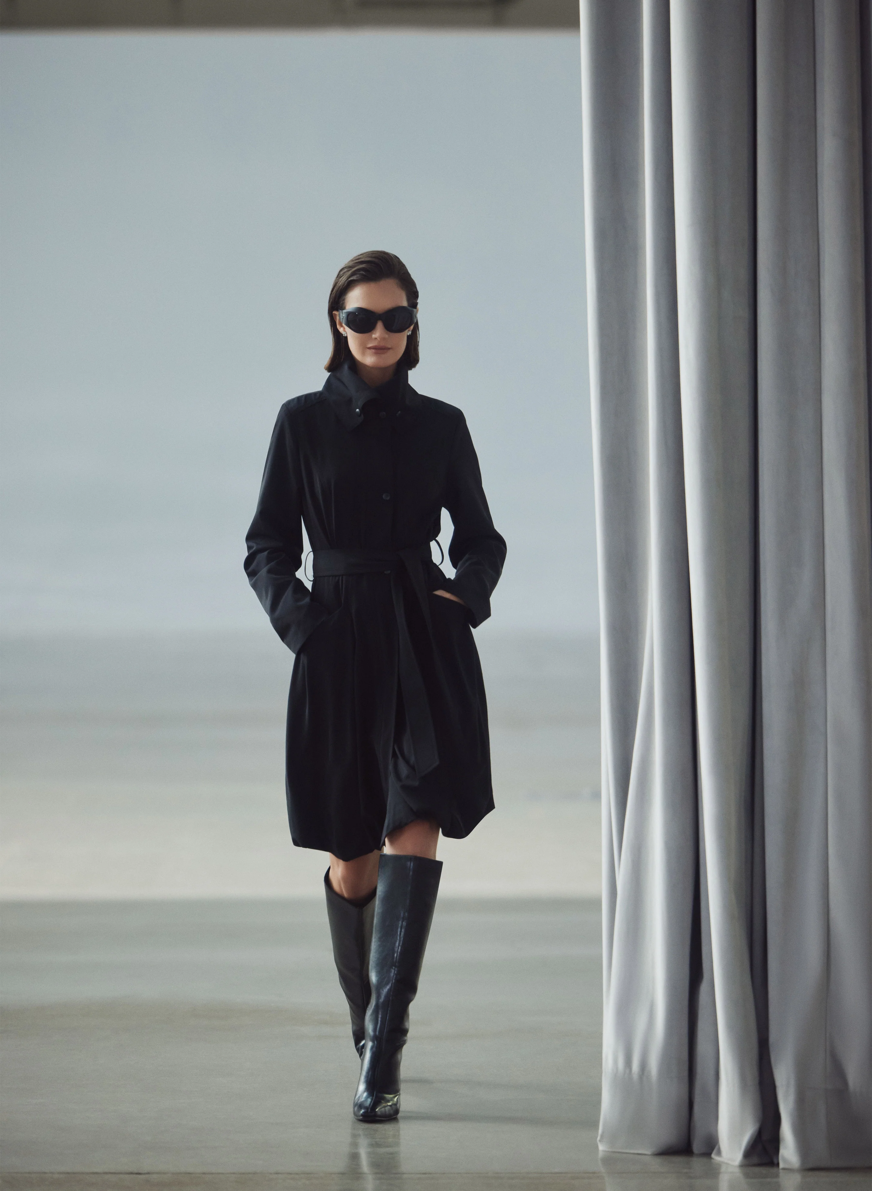 Button-Down Trench Coat - Image 2