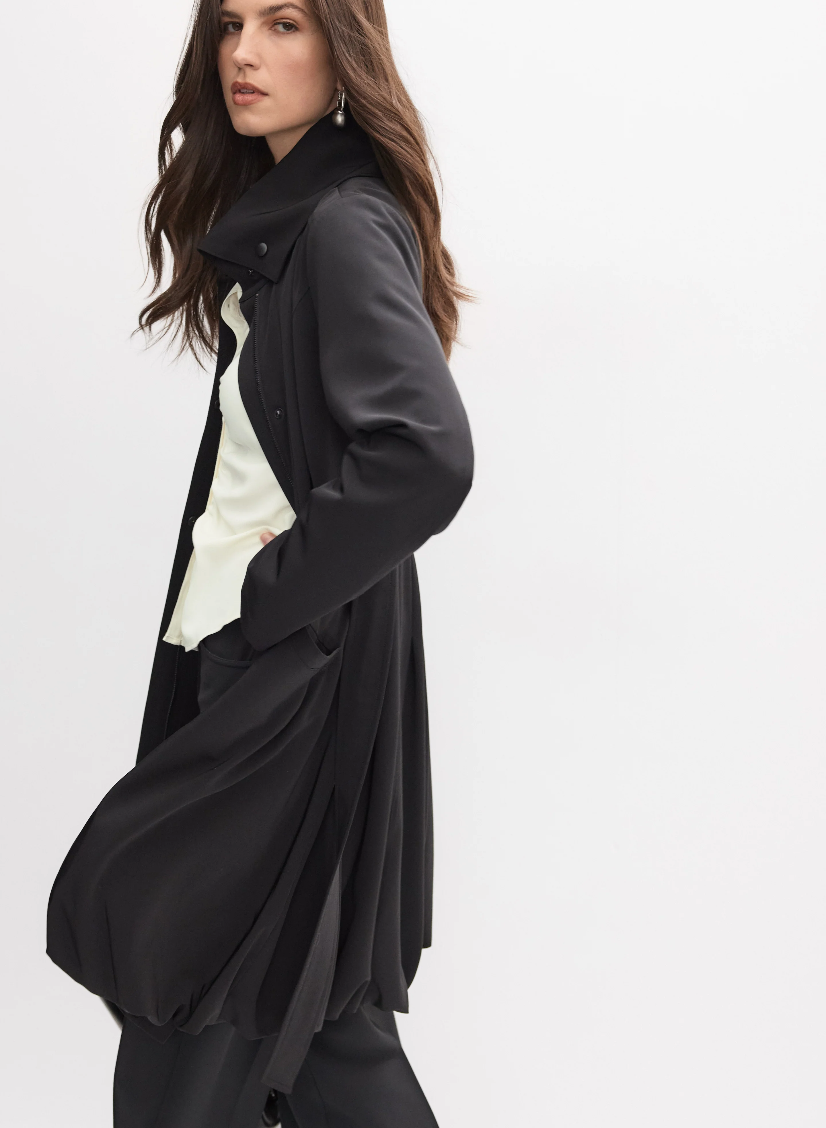 Button-Down Trench Coat - Image 7