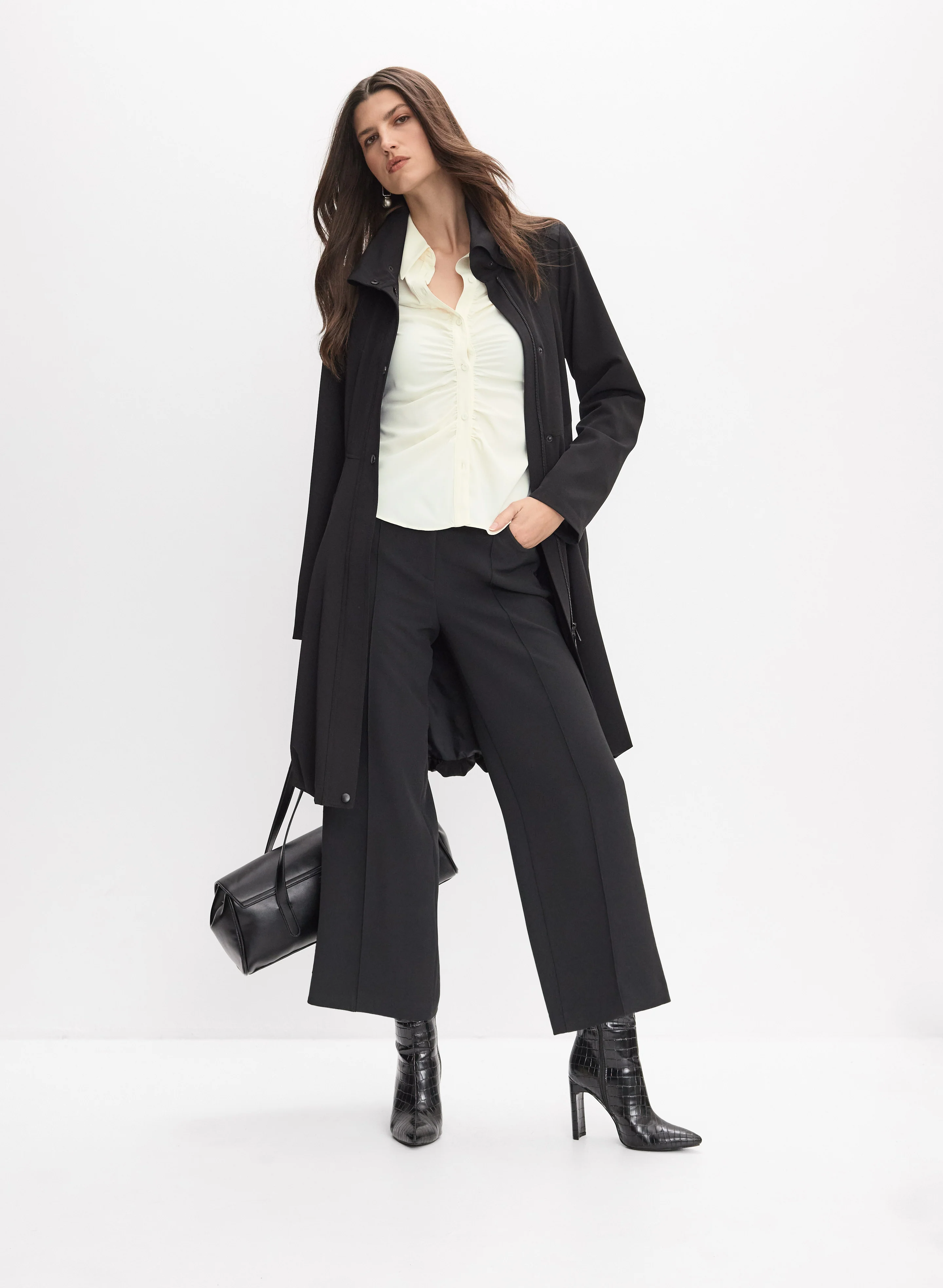 Button-Down Trench Coat - Image 8