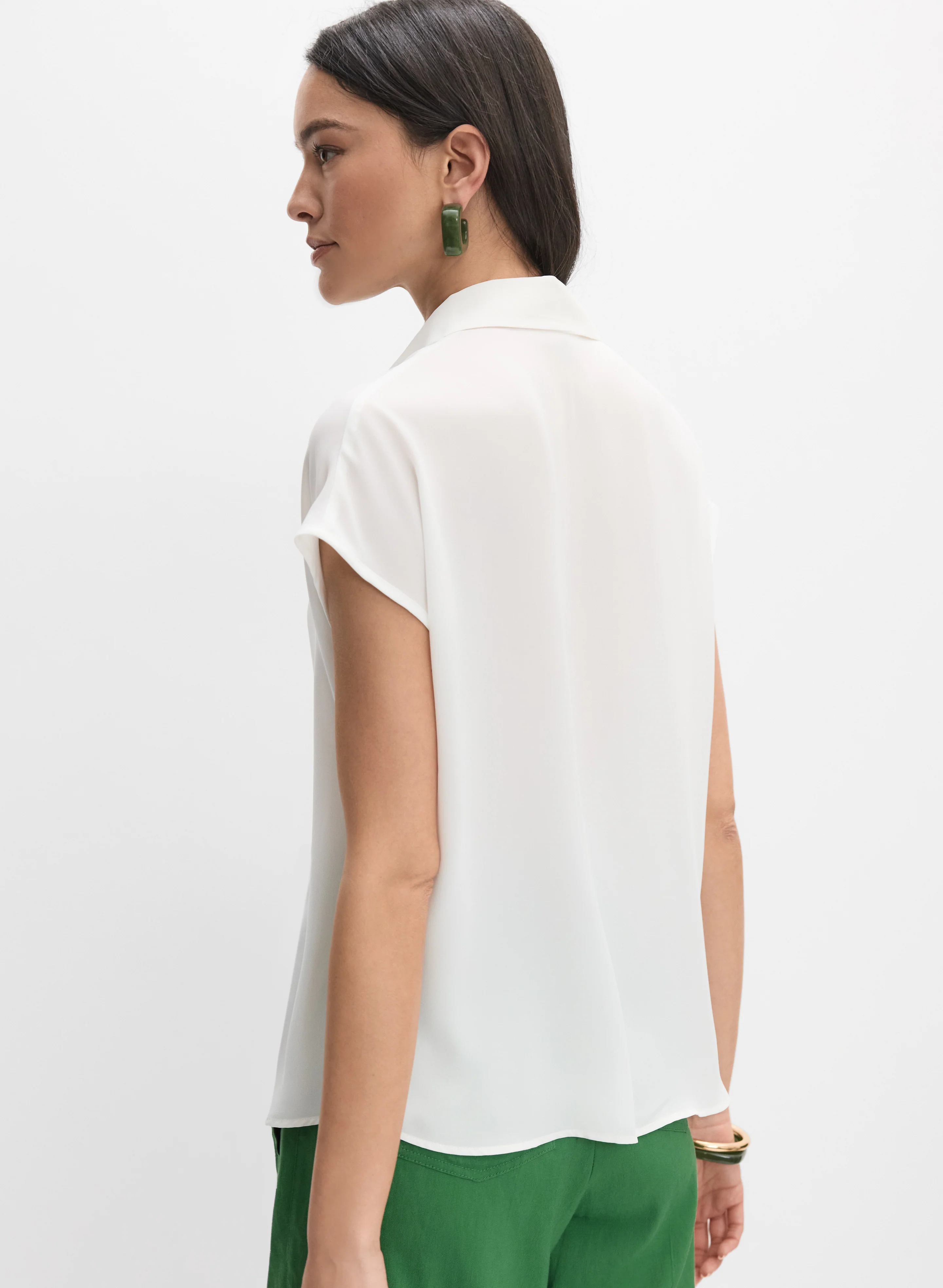 Button Placket Blouse - Image 4