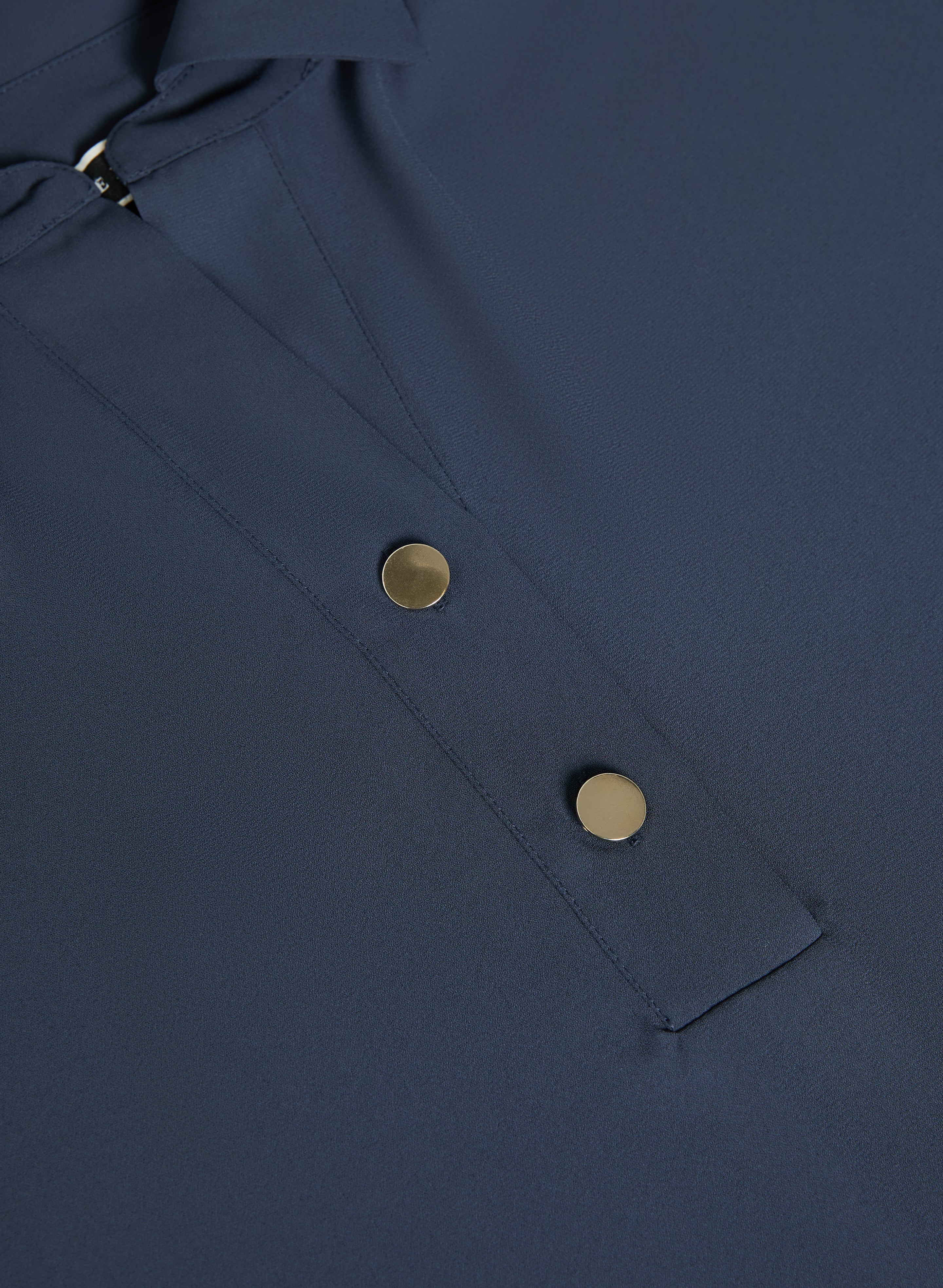 Button Placket Blouse - Image 7