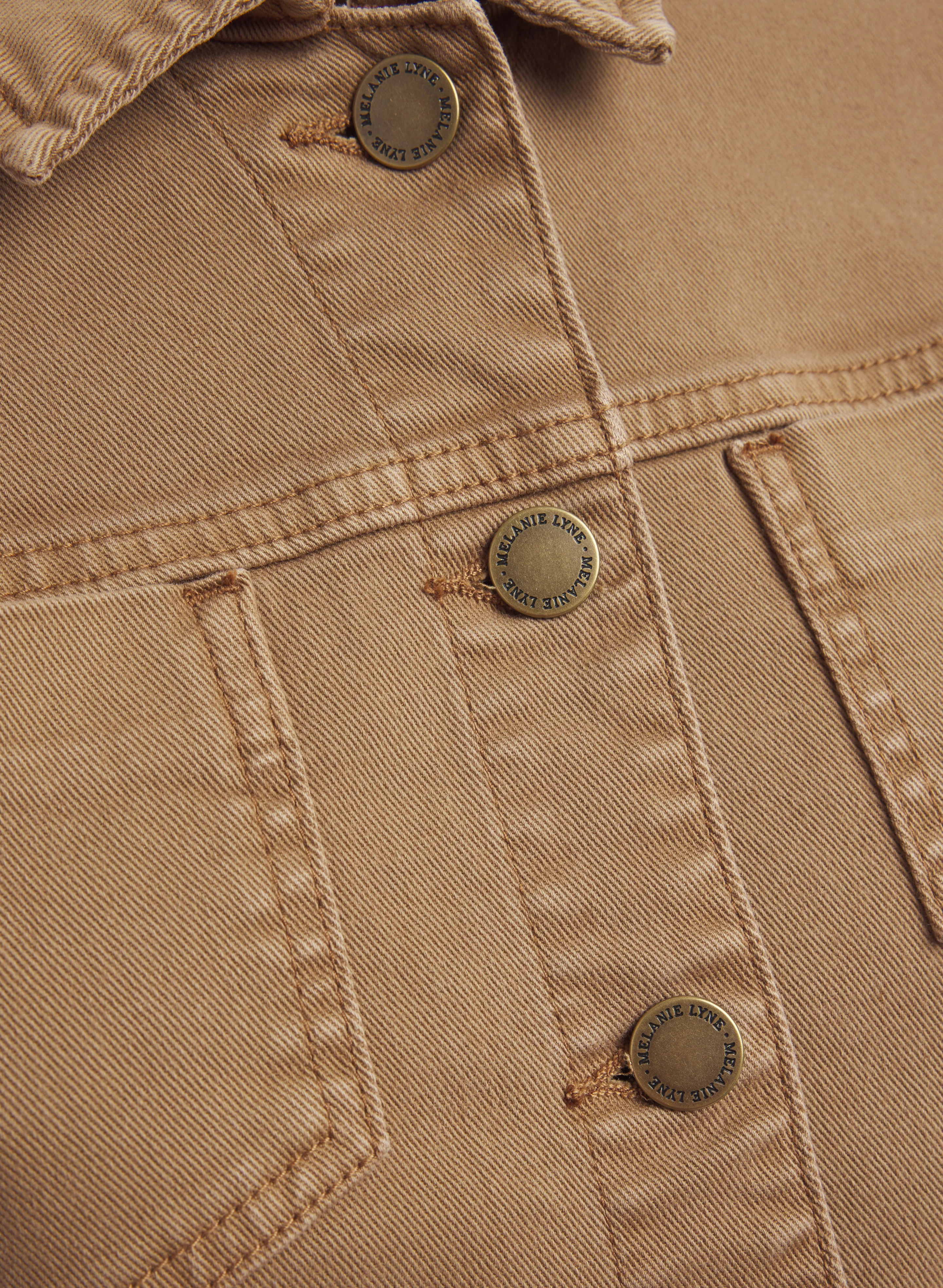 Buttoned Denim Jacket - Image 7