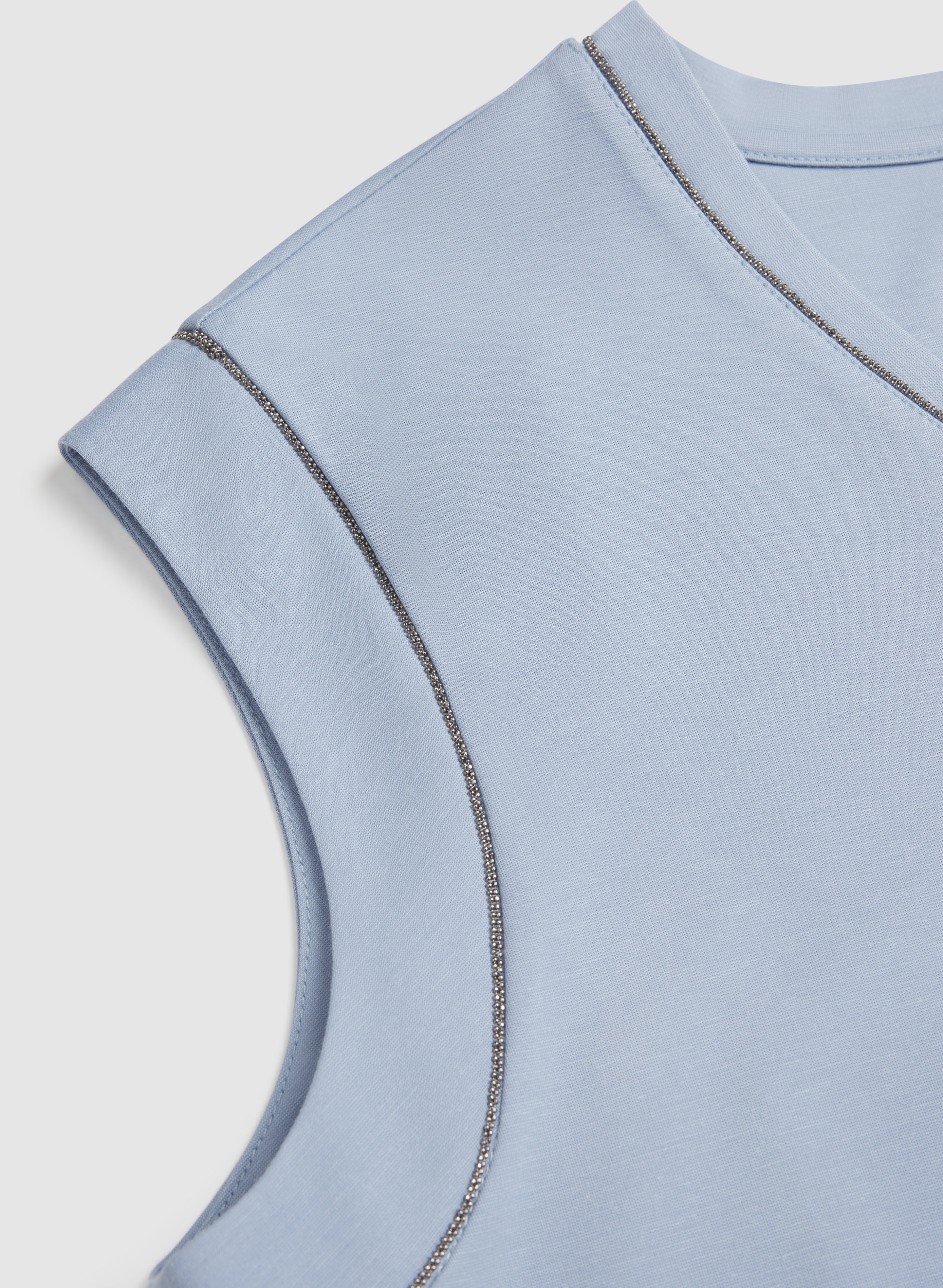 Chain Detail T-Shirt - Image 7