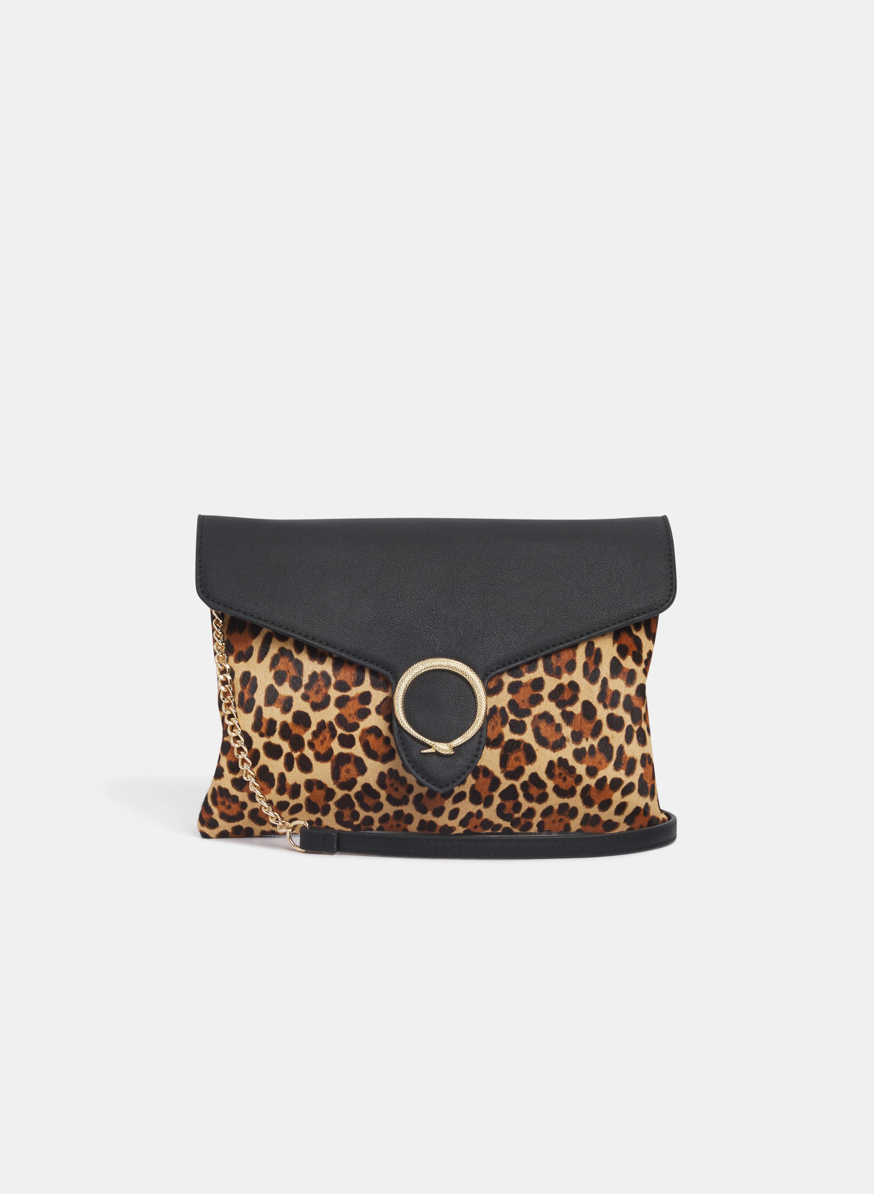 Chain Strap Envelope Clutch