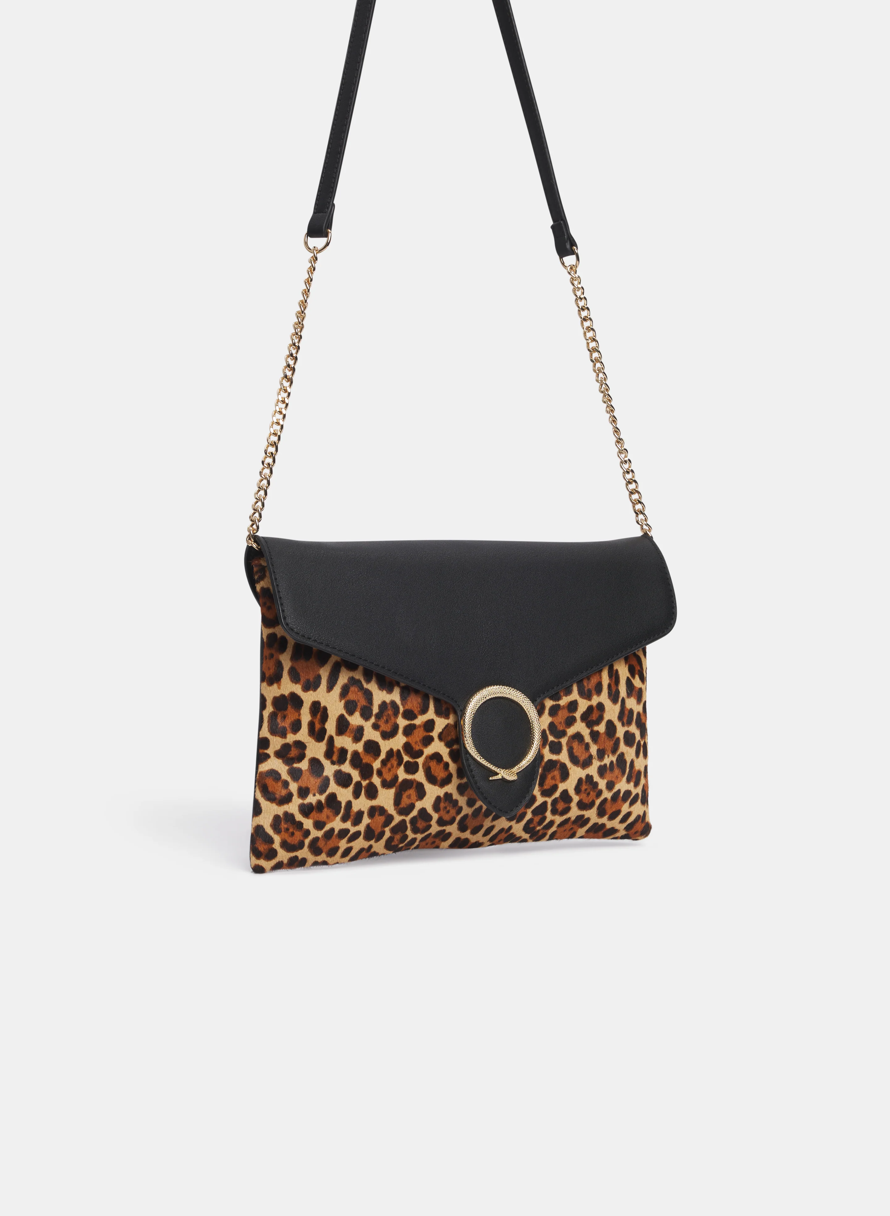 Chain Strap Envelope Clutch - Image 4