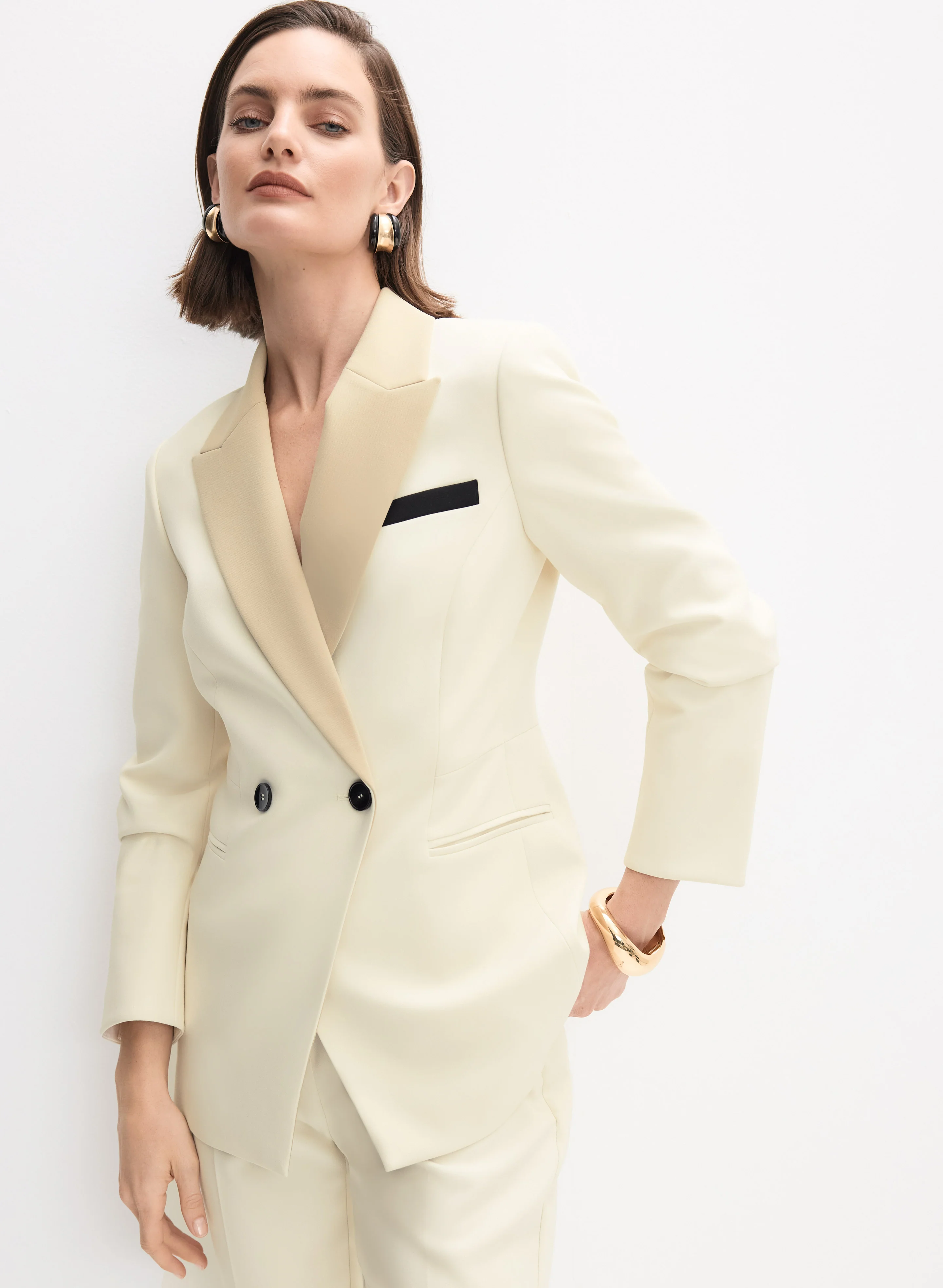 Colour Block Blazer
