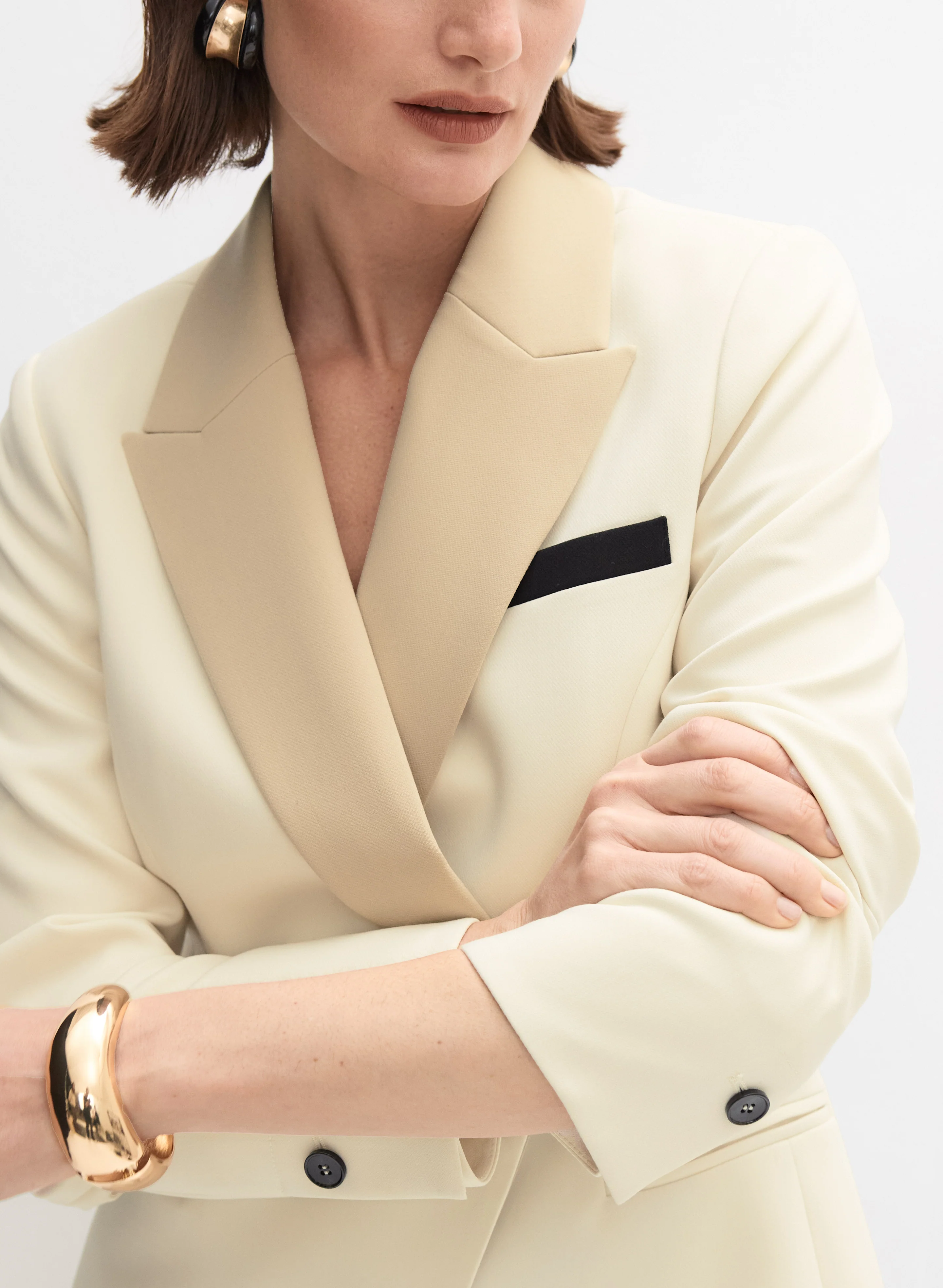 Colour Block Blazer - Image 3