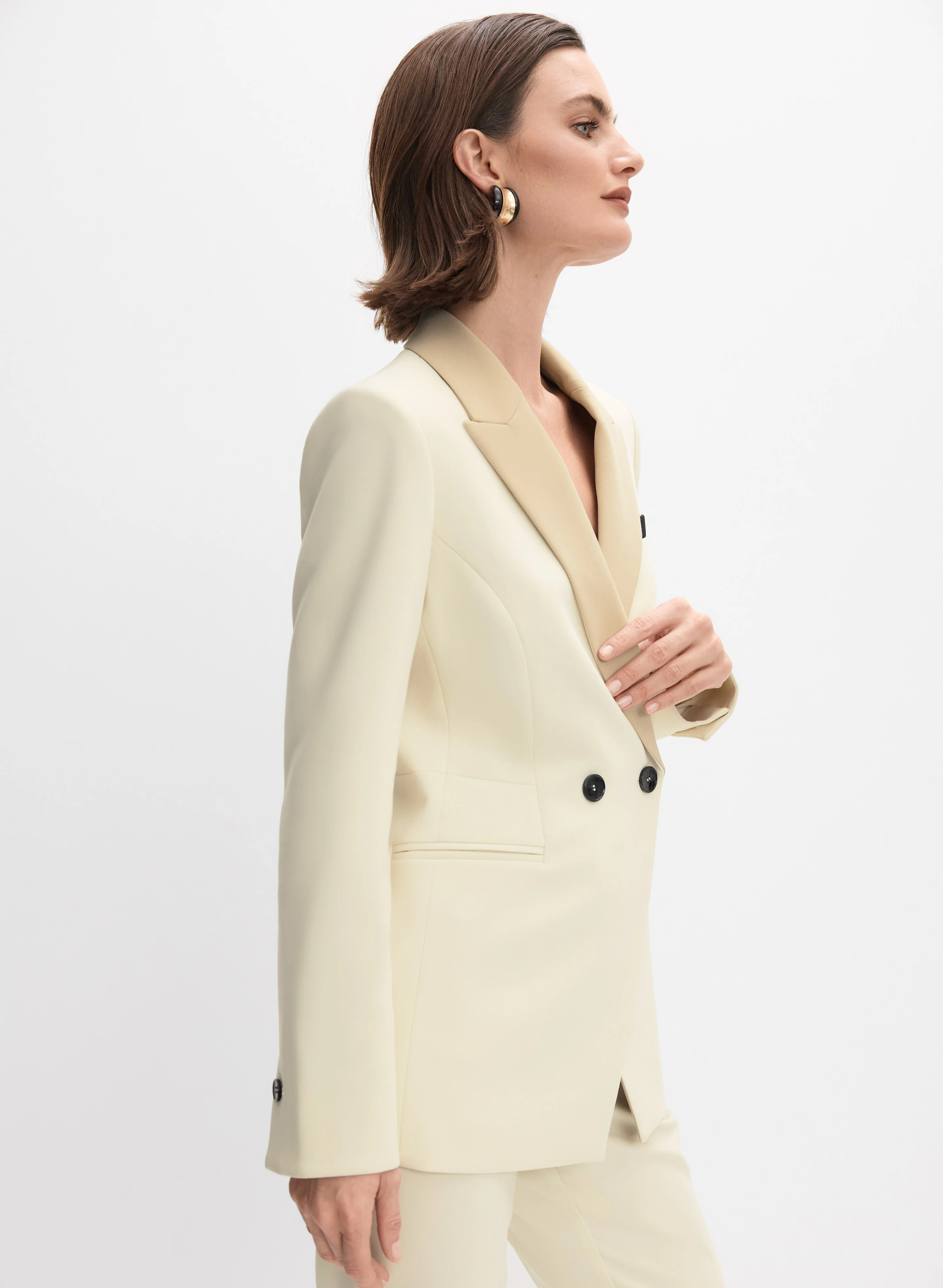 Colour Block Blazer - Image 7