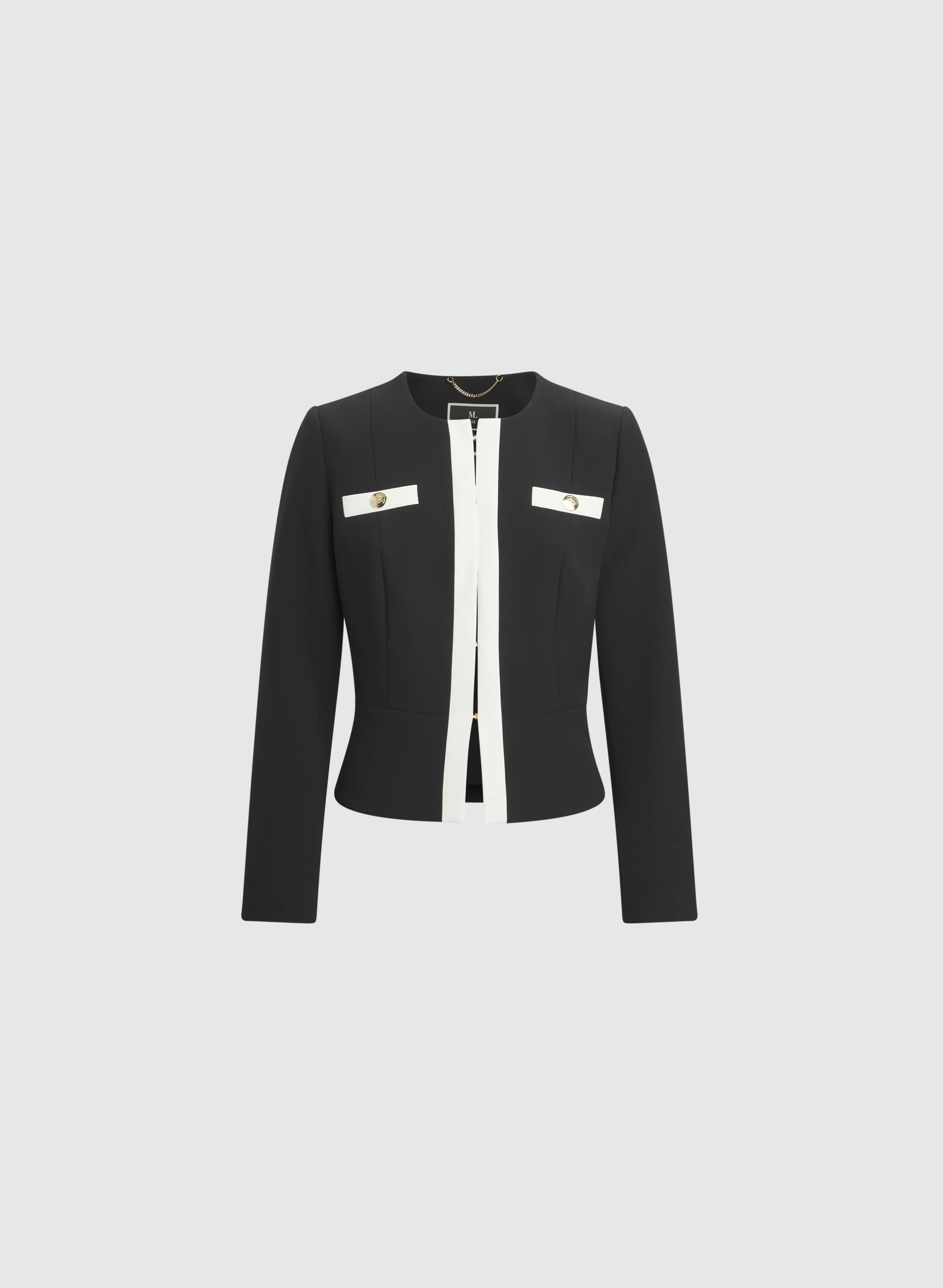 Contrast Detail Jacket - Image 6