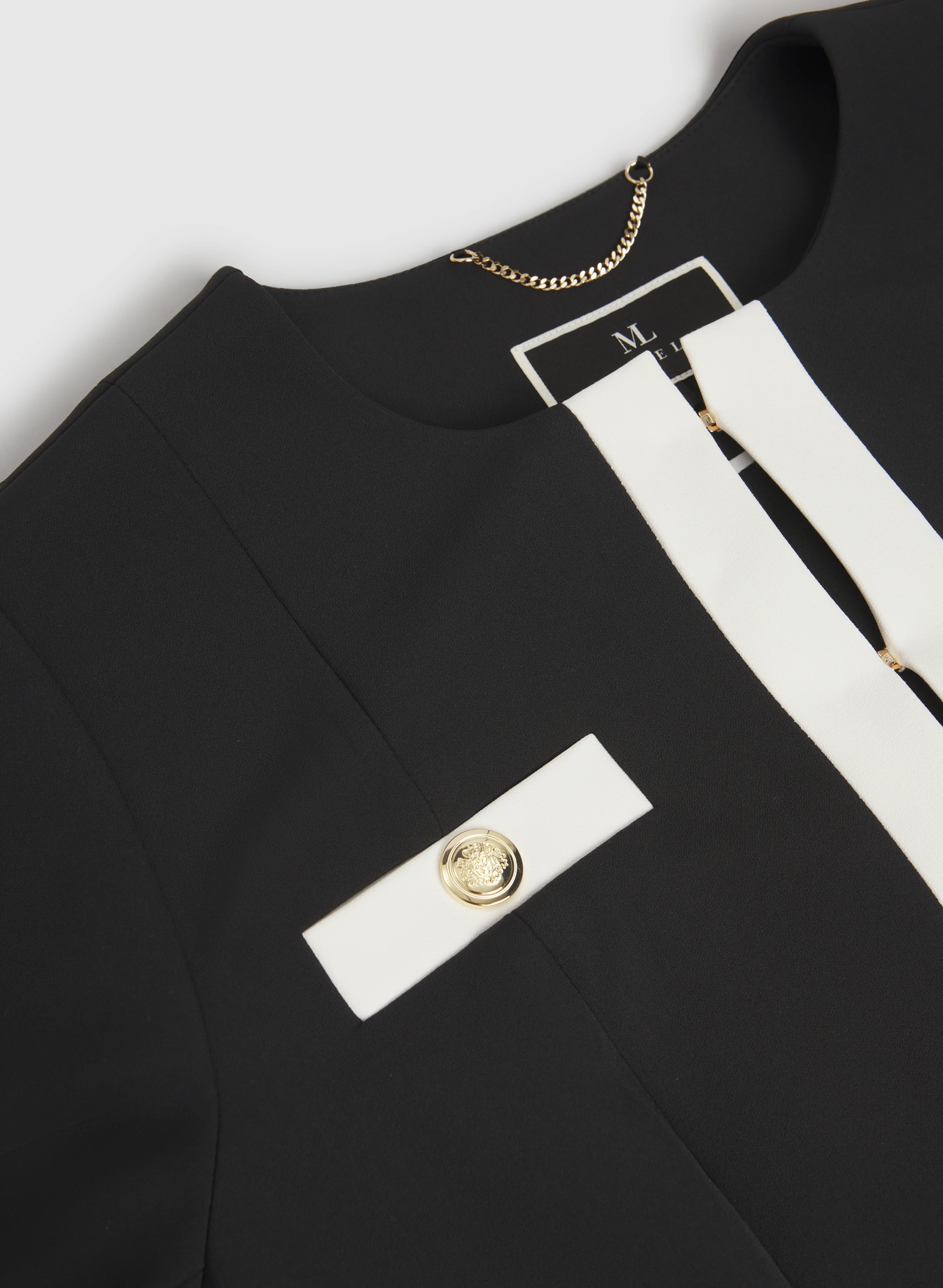 Contrast Detail Jacket - Image 7
