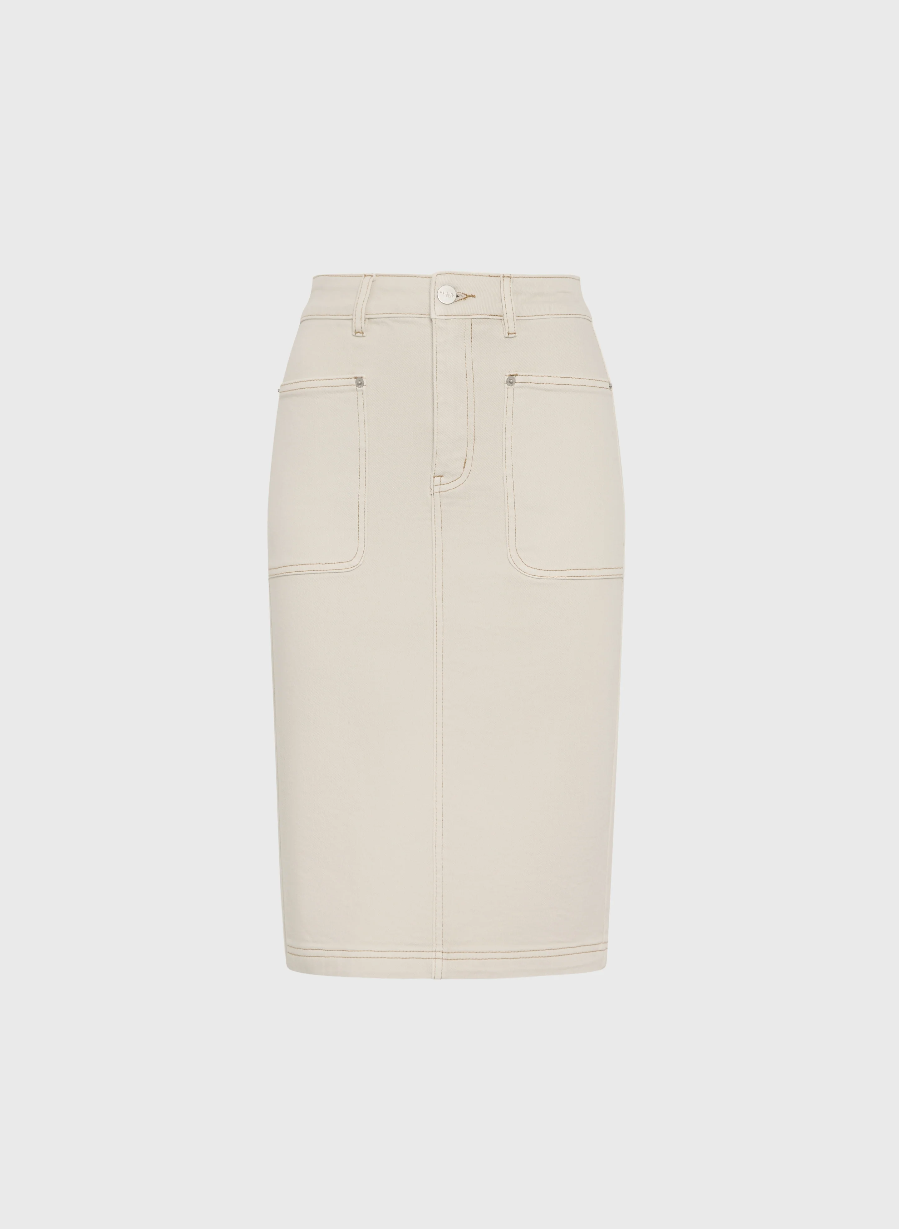 Cotton Pencil Skirt - Image 6