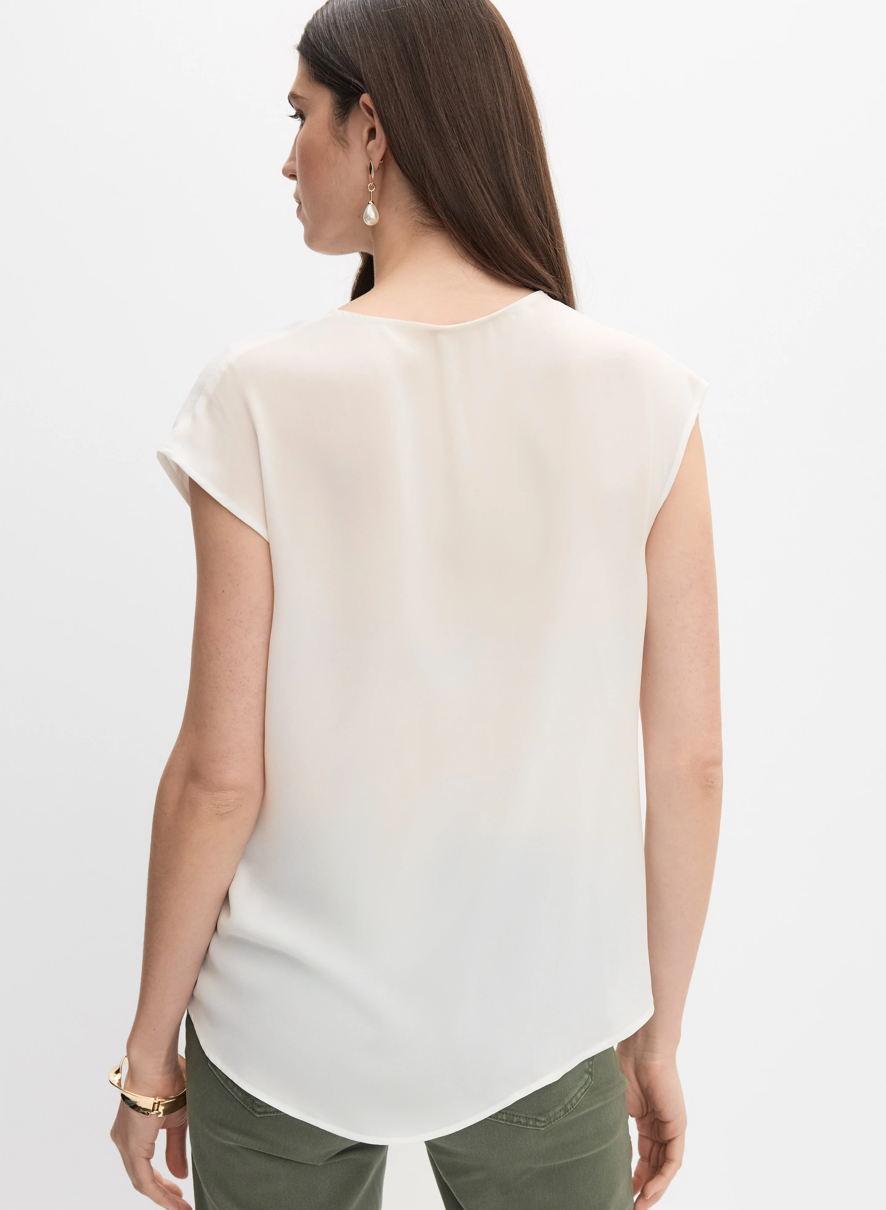 Cowl Neck Blouse - Image 4