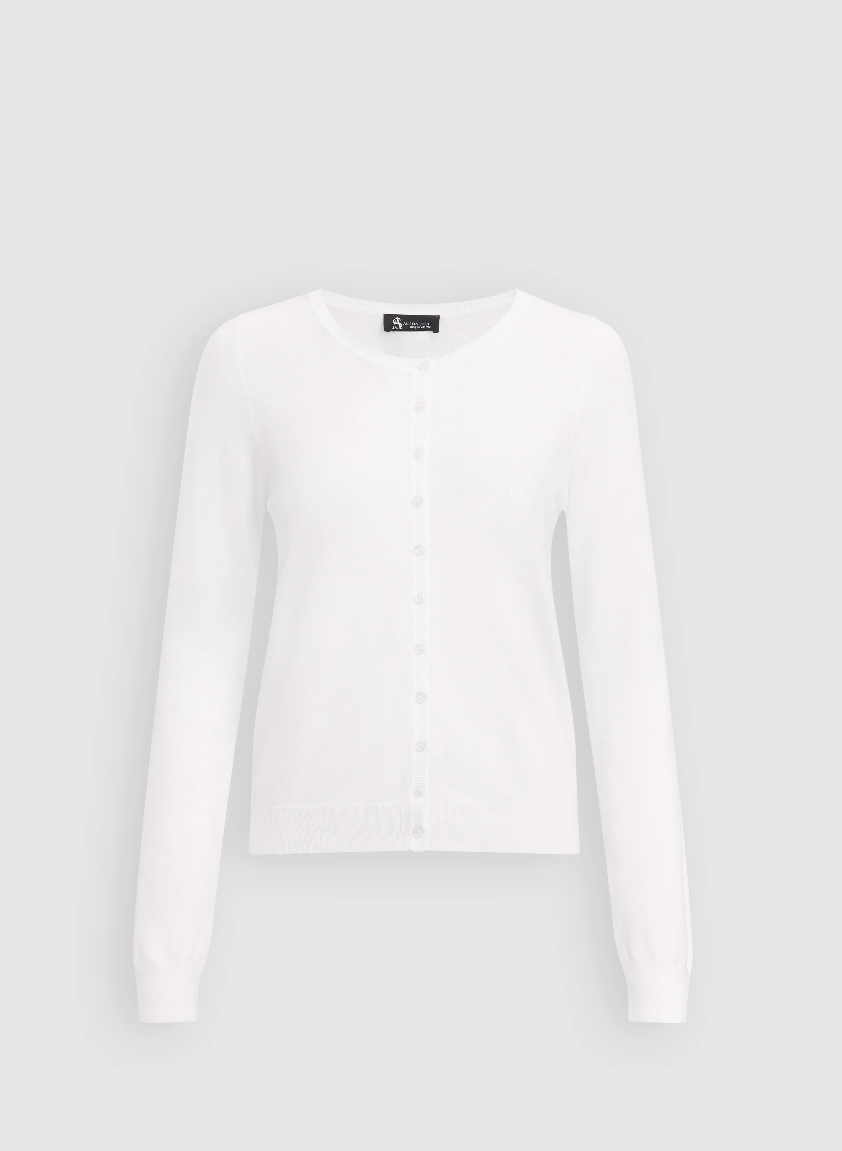 Crew Neck Cardigan - Image 6