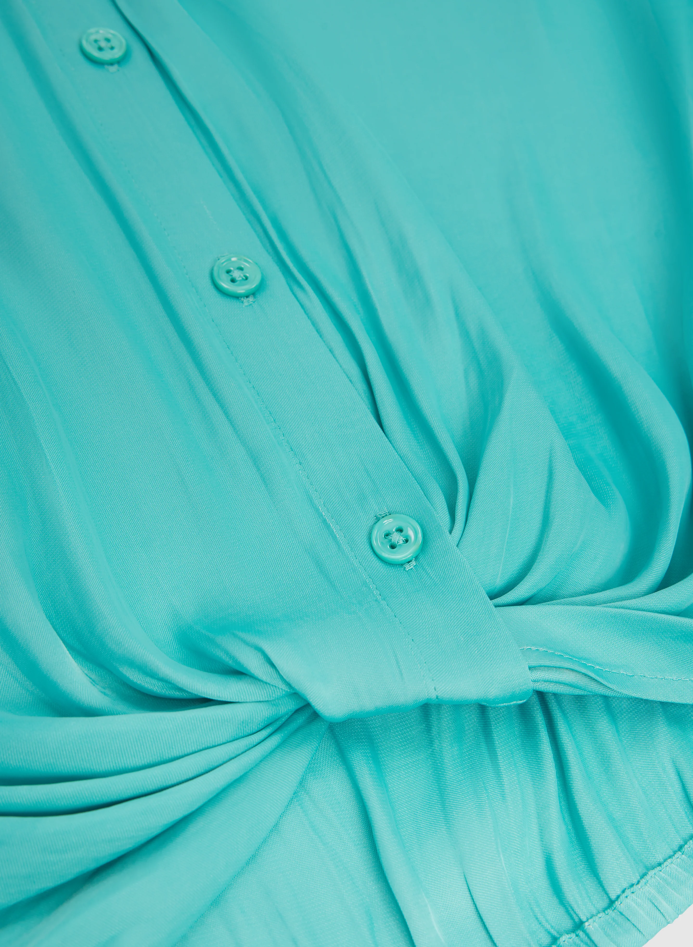 Crinkle Satin Blouse - Image 7