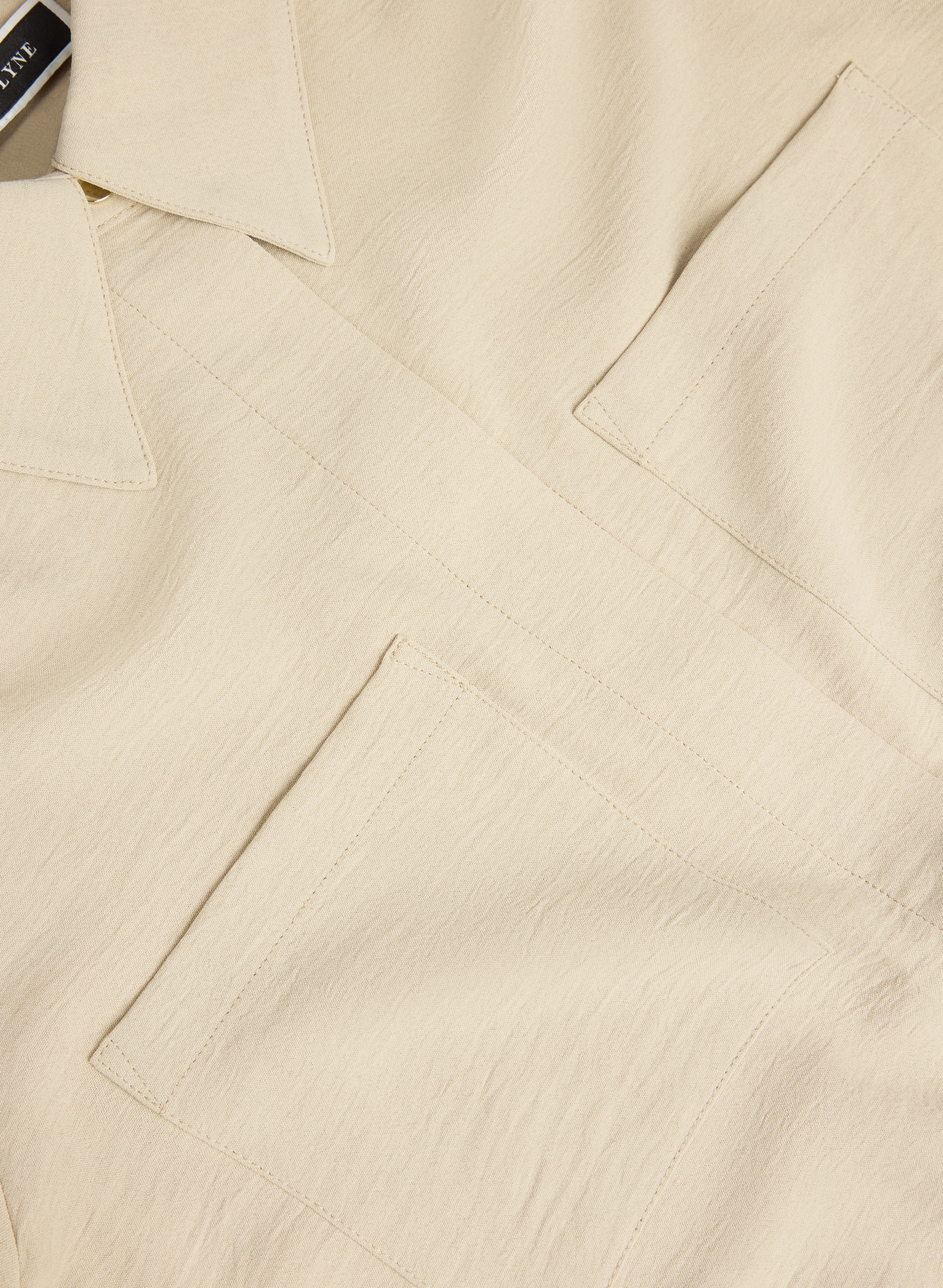 Crinkled Button-Down Tunic - Image 7