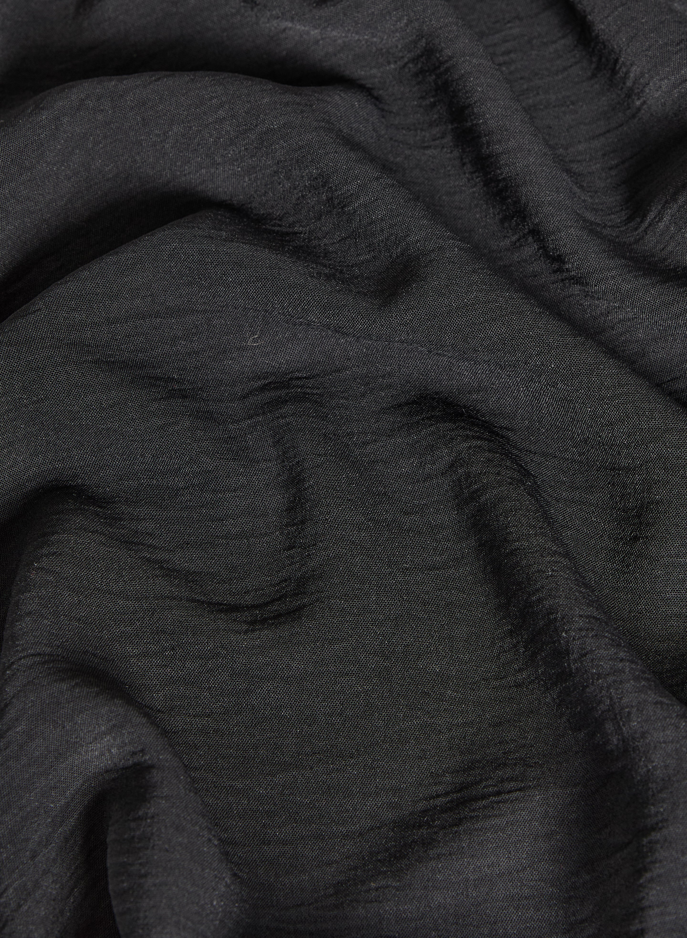 Crinkled V-Neck Dress - Image 6