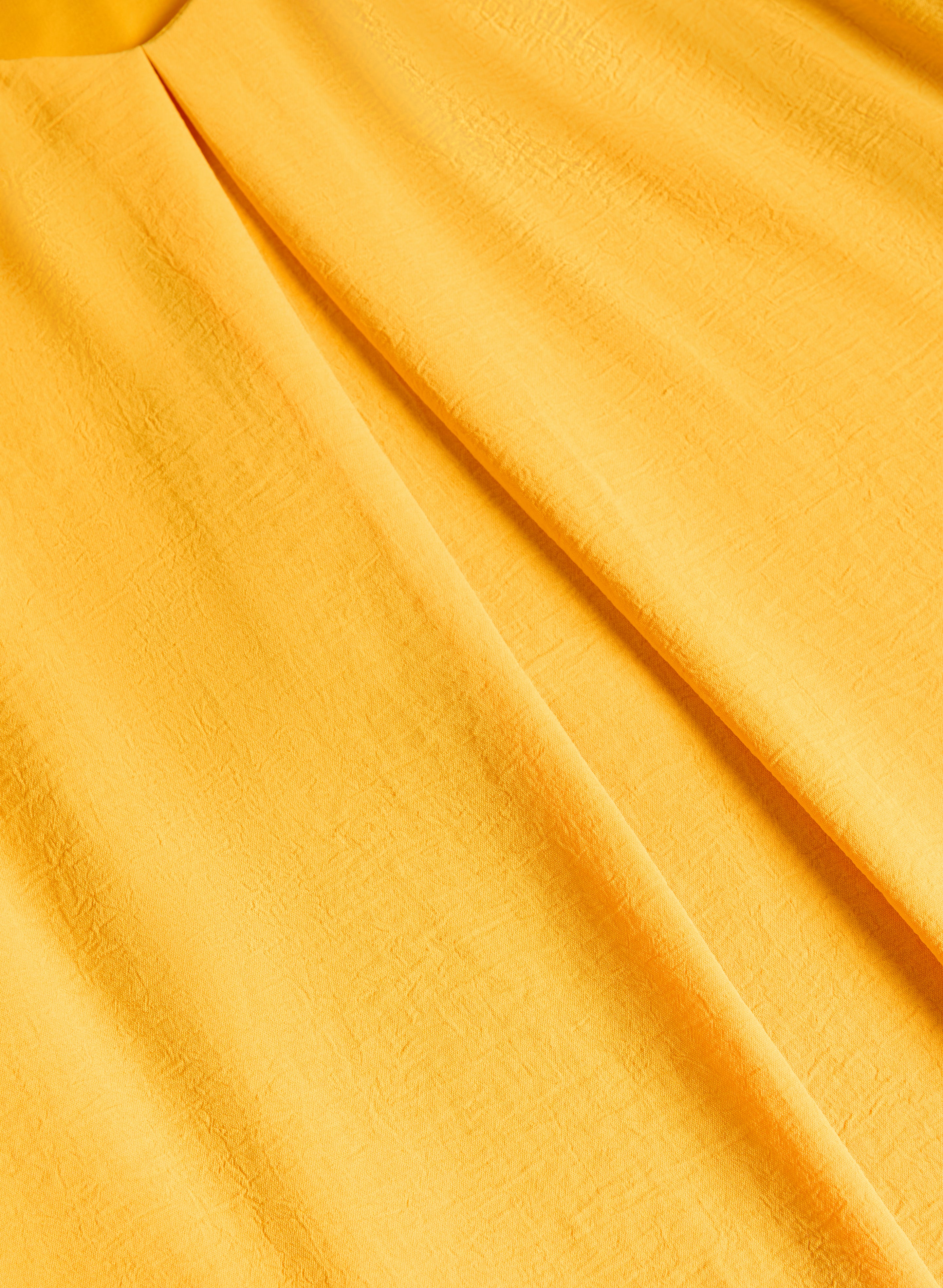 Crinkled V-Neck Dress - Image 7