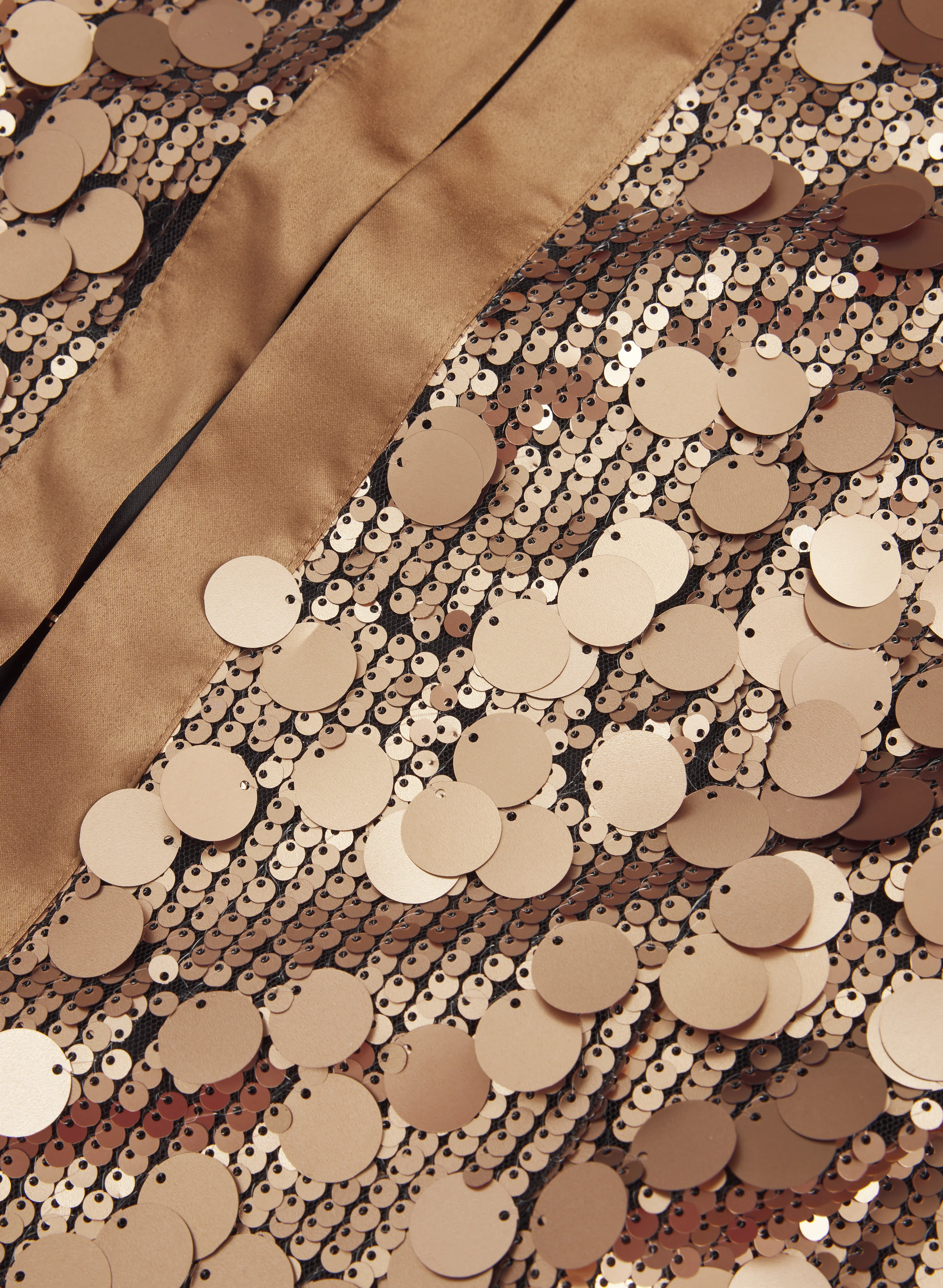 Cropped Sequined Jacket - Image 7