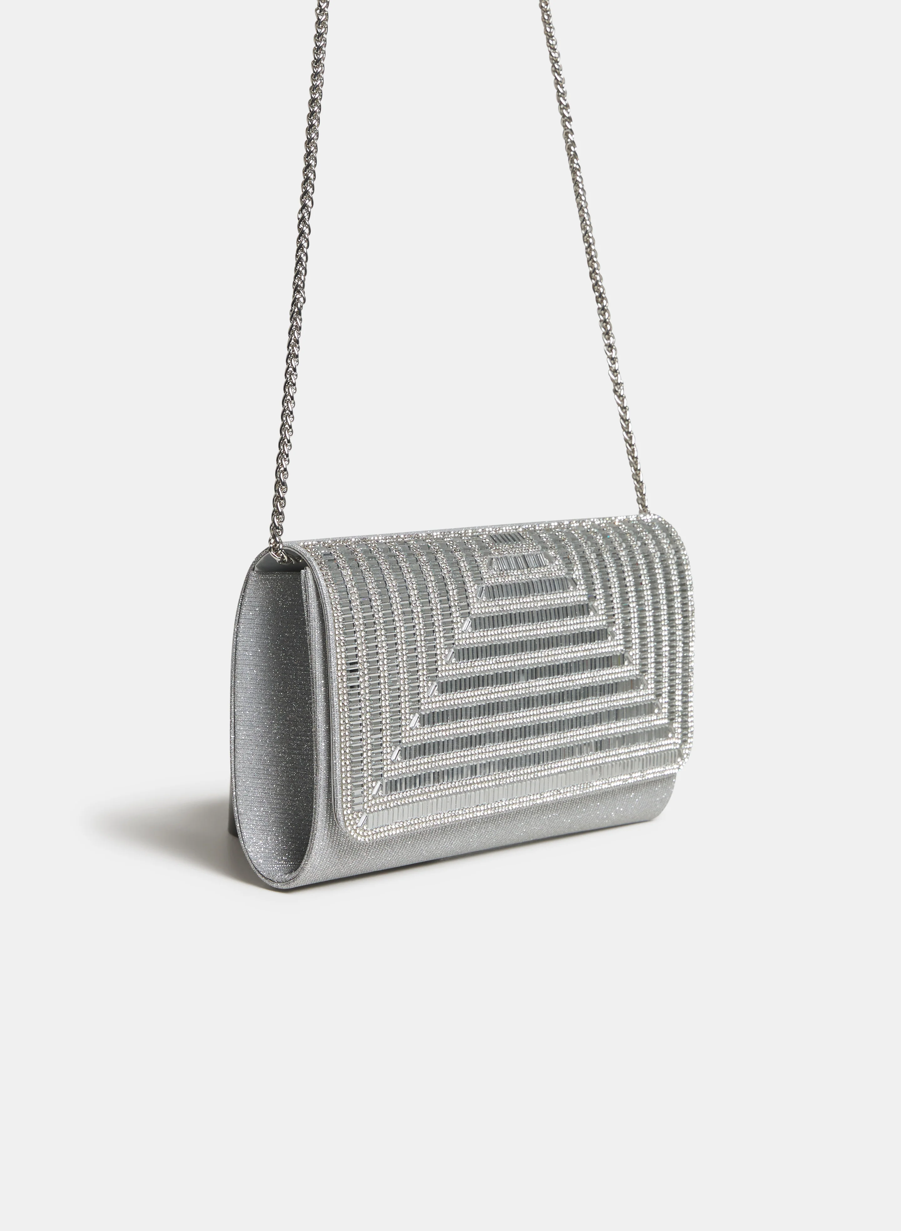 Crystal Baguette Embellished Handbag - Image 4
