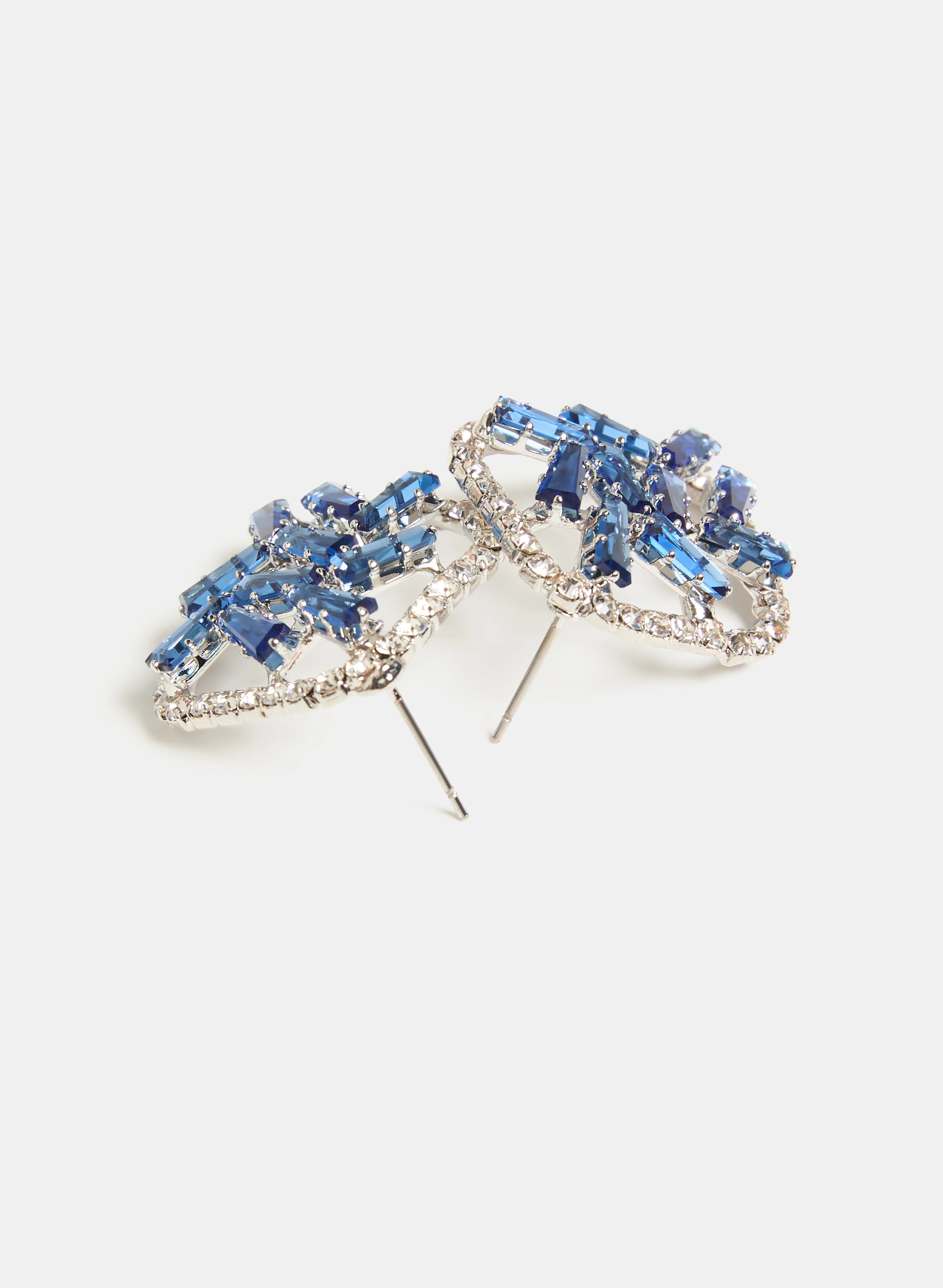 Crystal Border Earrings - Image 2