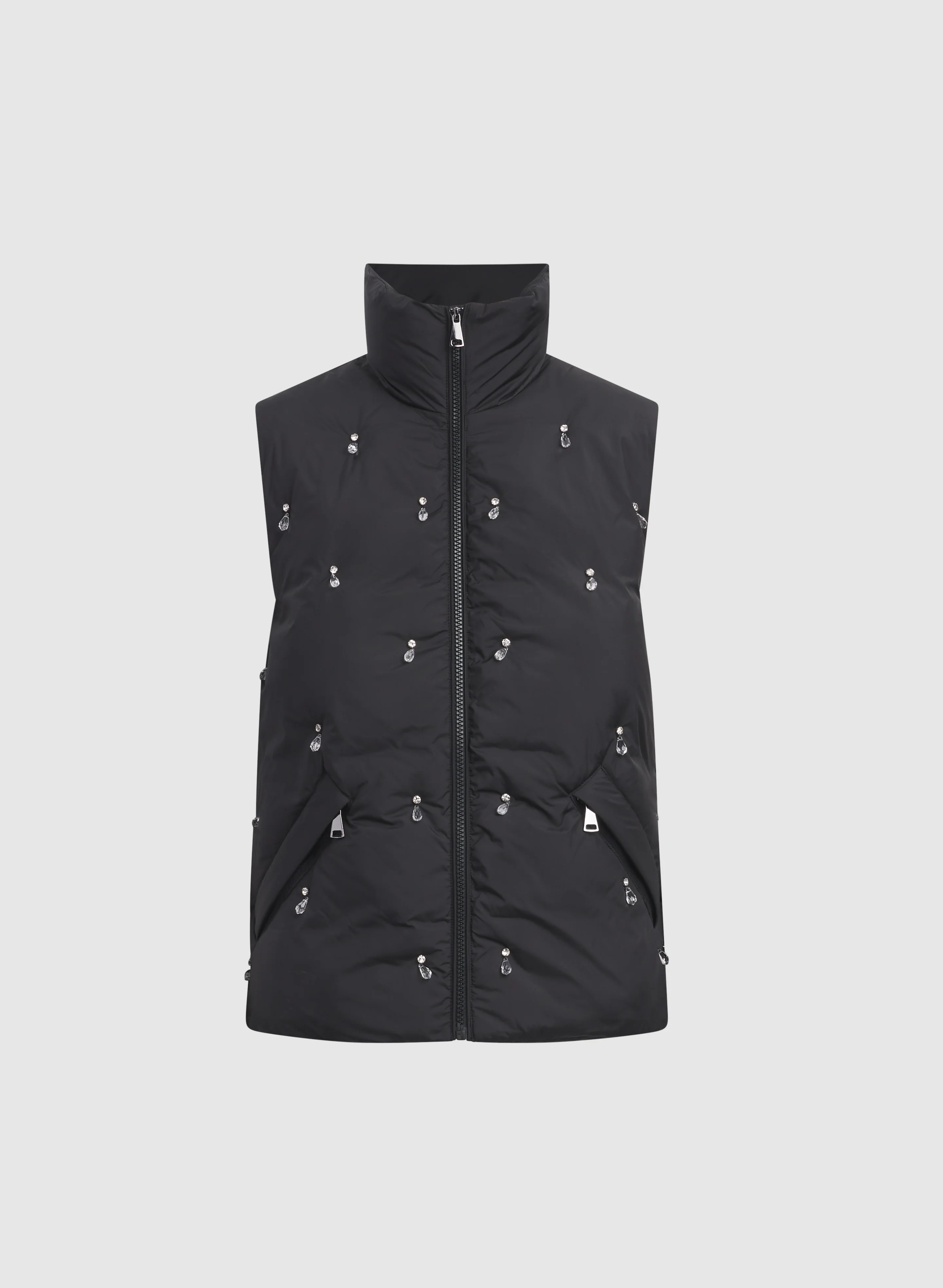 Crystal Drop Embellished Vest - Image 6
